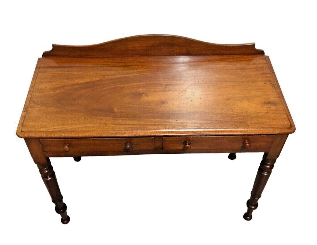 000811....Handsome Antique Mahogany Writing Table ( sold )