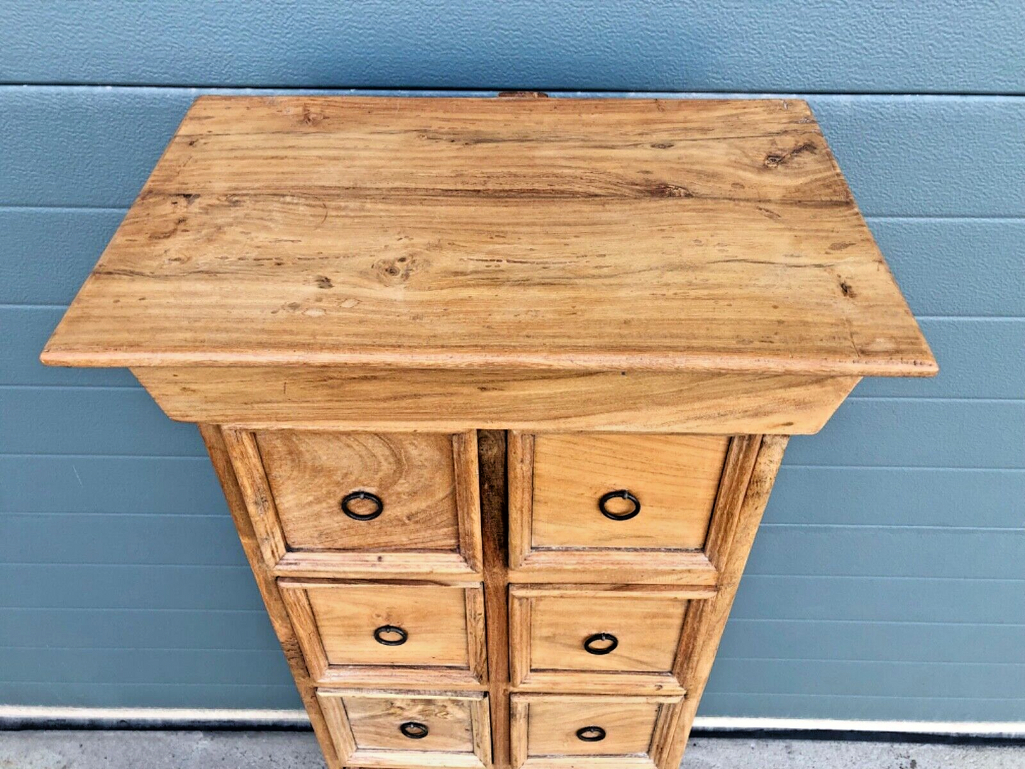 000800....Handsome Vintage Tall Chest Of Drawers / Spice Drawers ( sold )