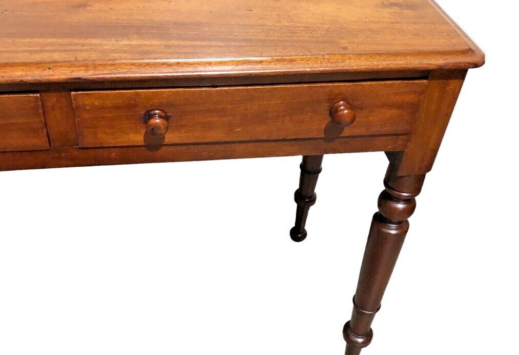 000811....Handsome Antique Mahogany Writing Table ( sold )