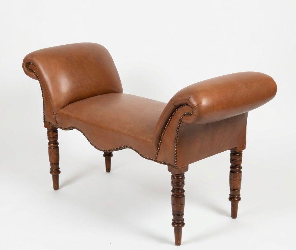 000550....Handsome Pair Of Edwardian Window Seats