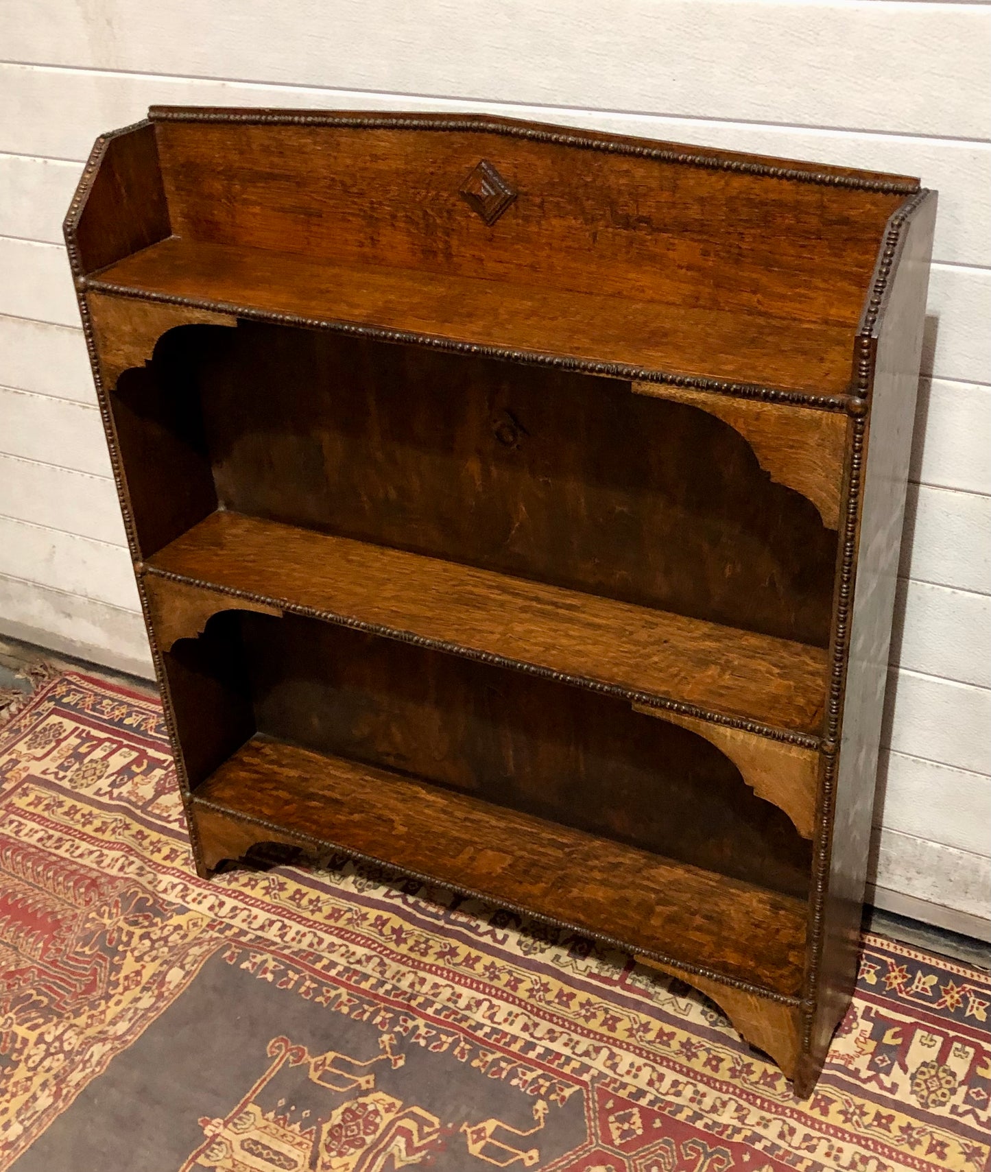 000567....Handsome Arts And Crafts Oak Bookcase