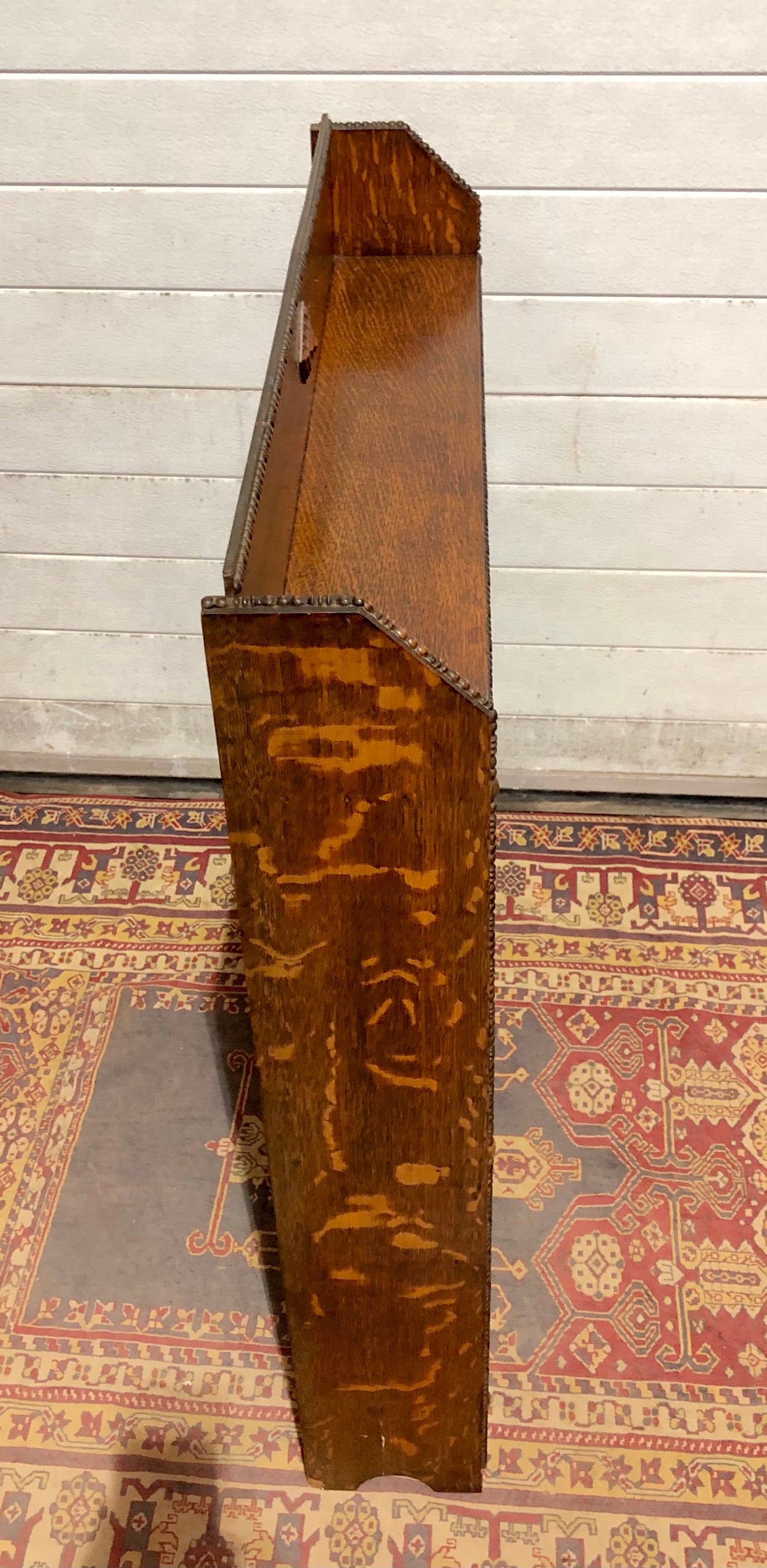 000567....Handsome Arts And Crafts Oak Bookcase