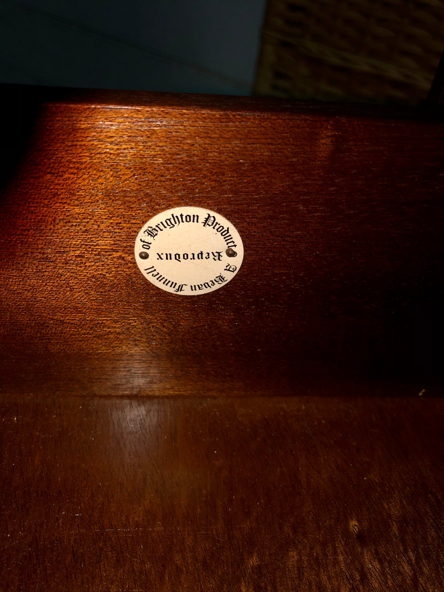 000562....Handsome Vintage Mahogany Side Or Hall Table By Reprodux ( sold )