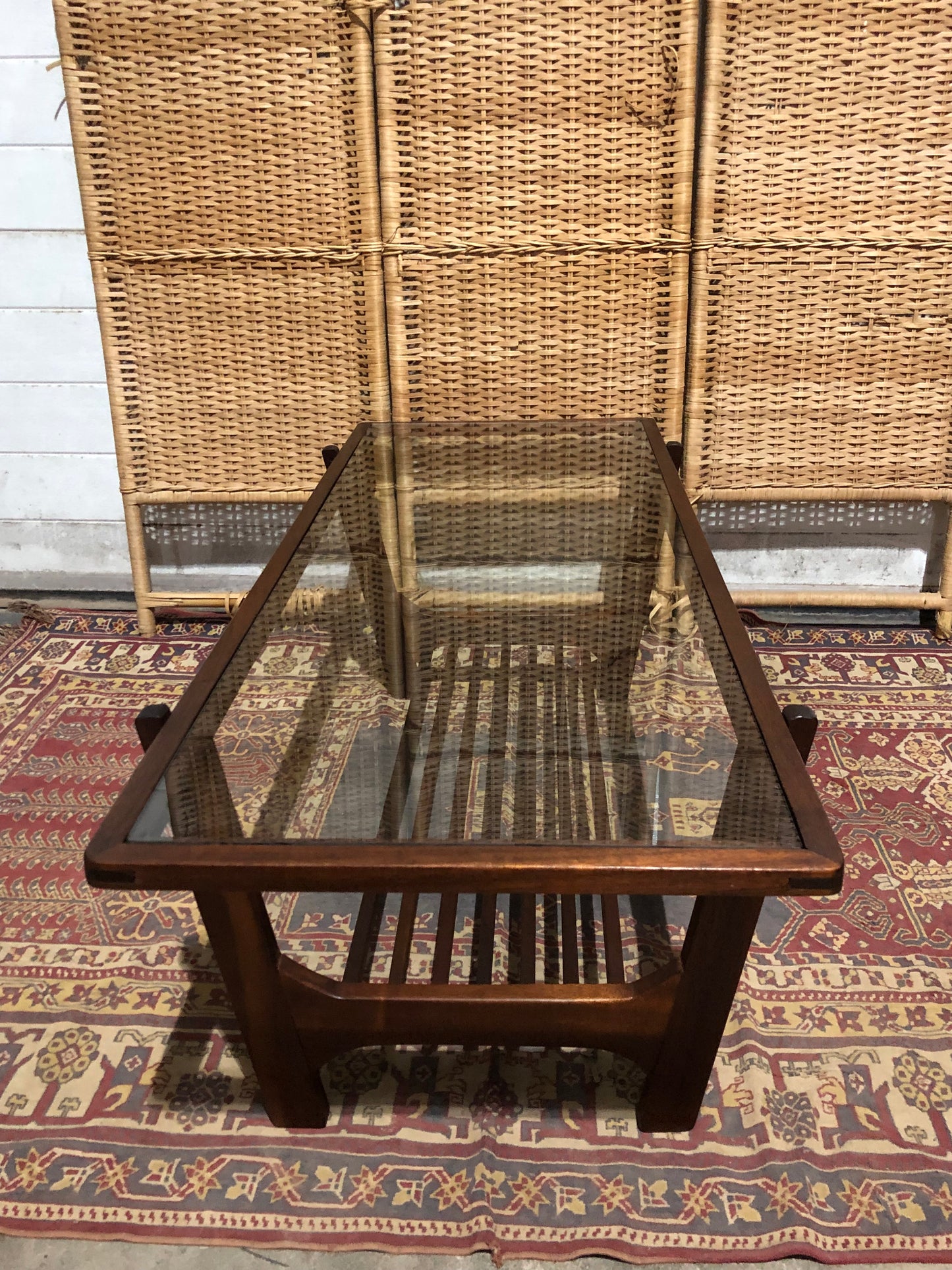 000557....Handsome Retro Teak Coffee Table