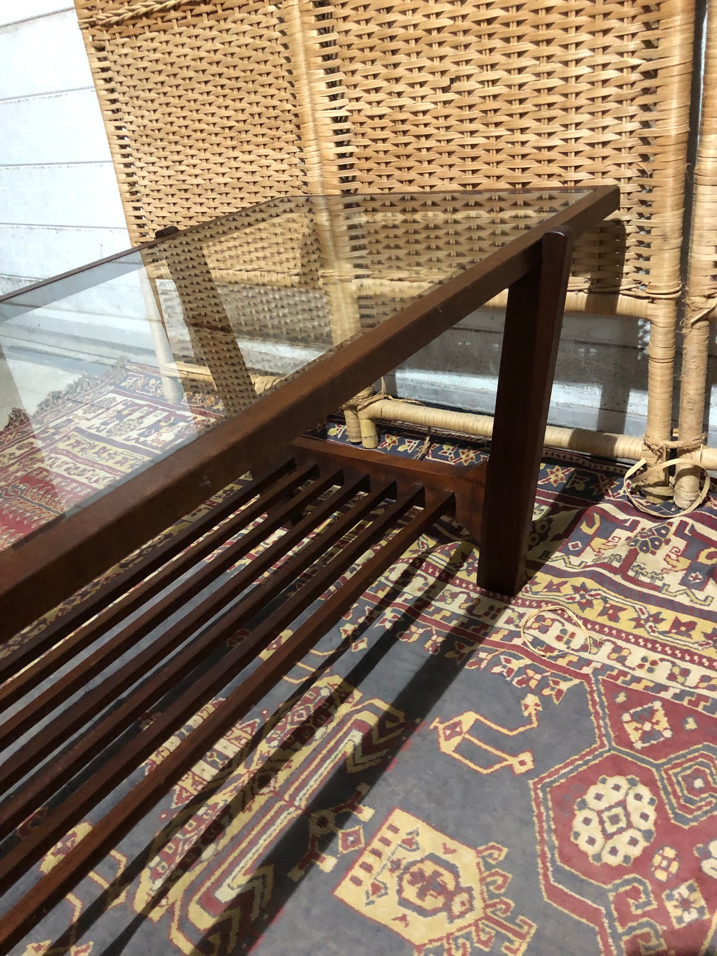 000557....Handsome Retro Teak Coffee Table