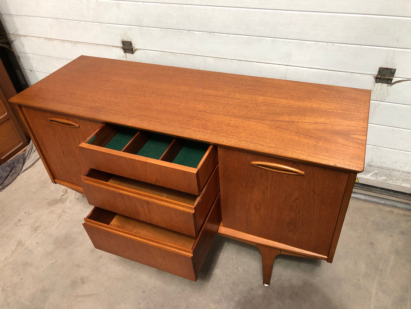 000717....Mid Century Retro Jentique Teak Sideboard ( sold )