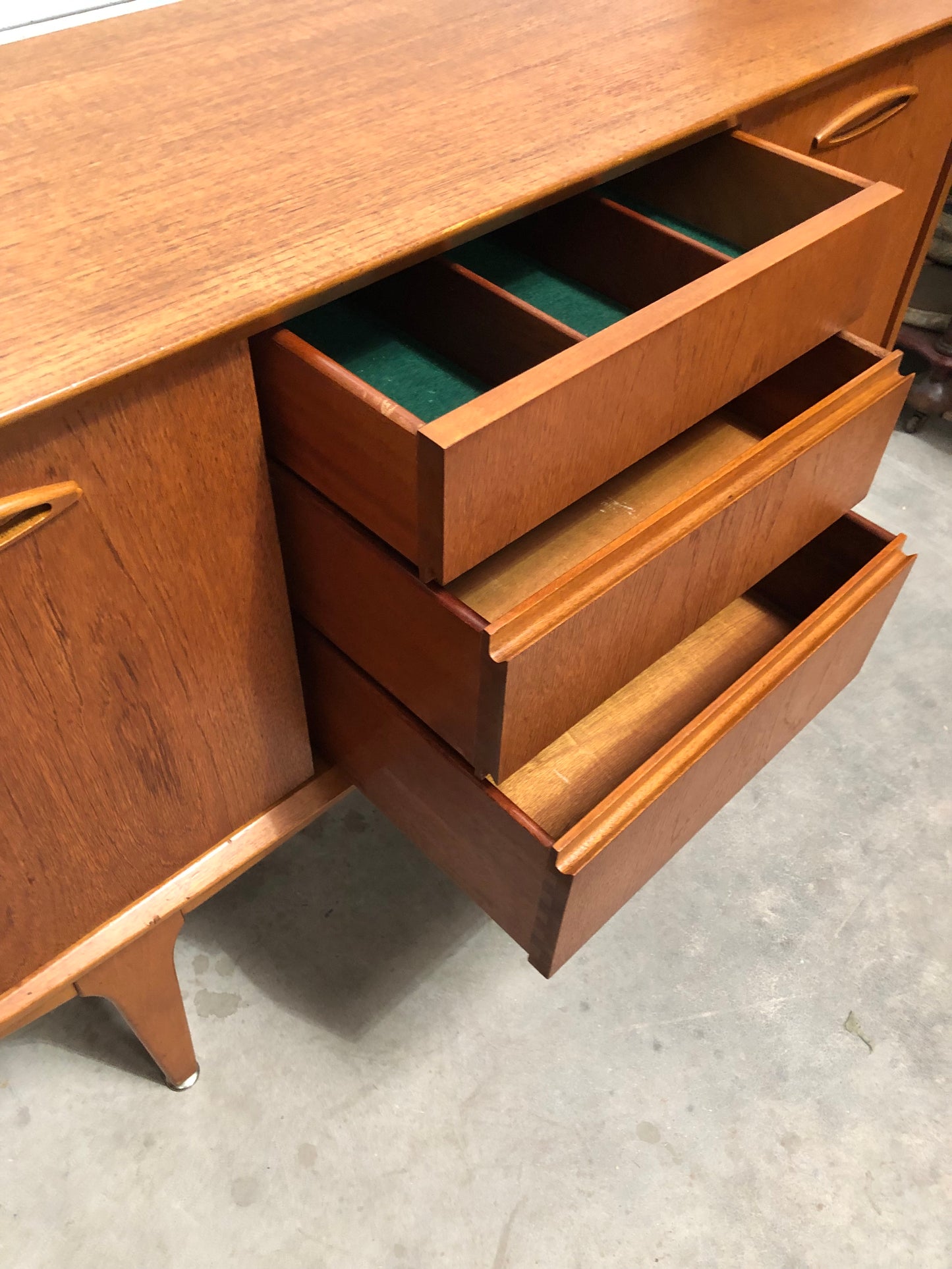 000717....Mid Century Retro Jentique Teak Sideboard ( sold )