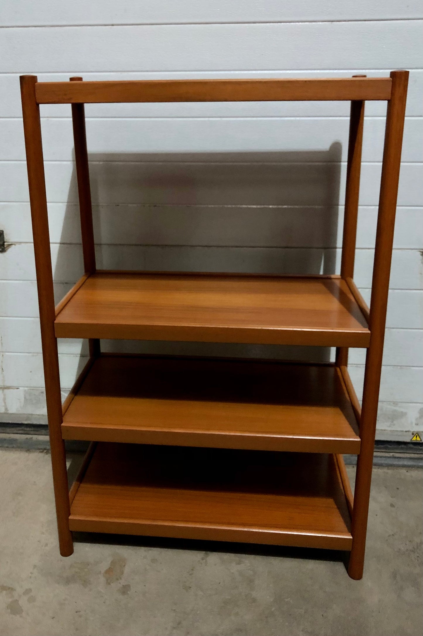 000716....Retro Style Teak Shelving Unit