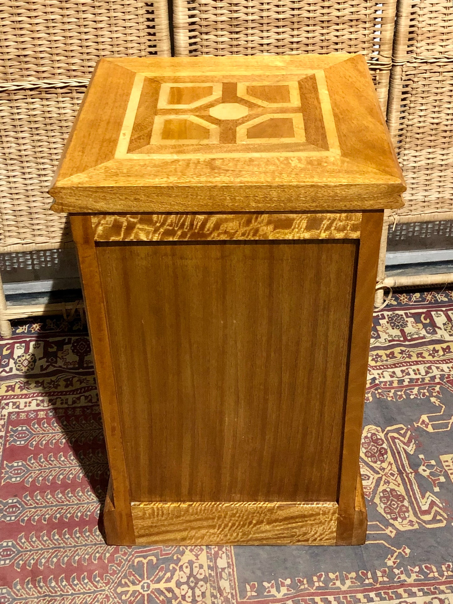 000552....Handsome Pair Of Vintage Six Drawer Chests ( sold )