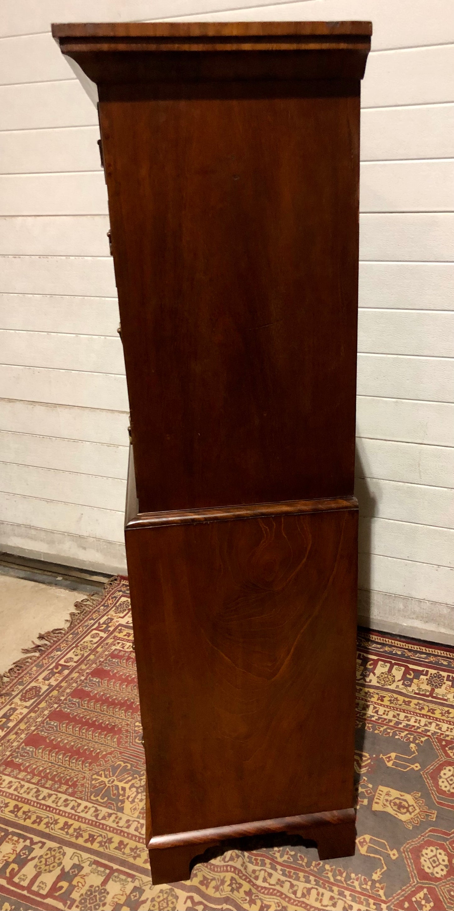 000551....Handsome Edwardian Mahogany Tallboy Chest Of Drawers