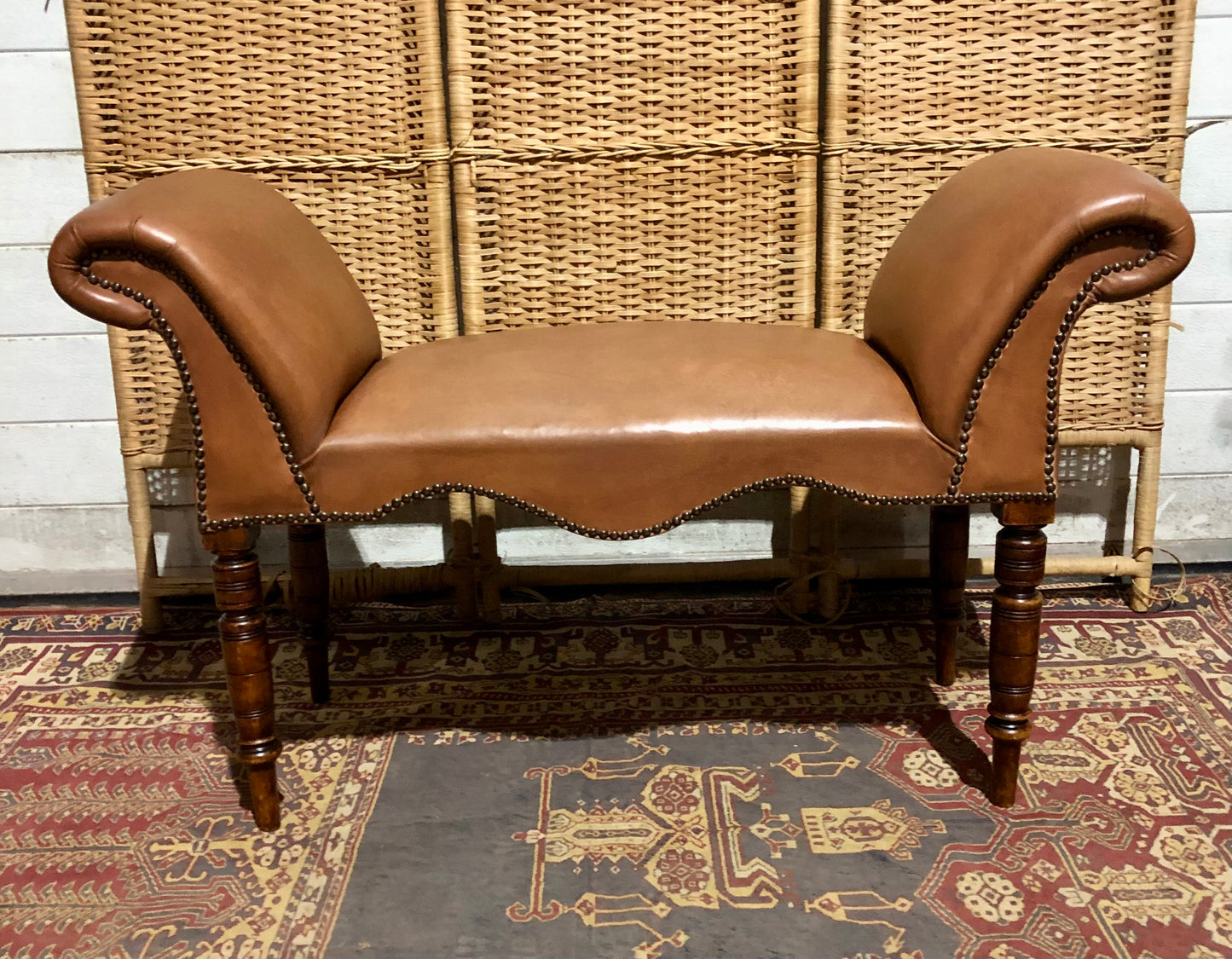 000550....Handsome Pair Of Edwardian Window Seats