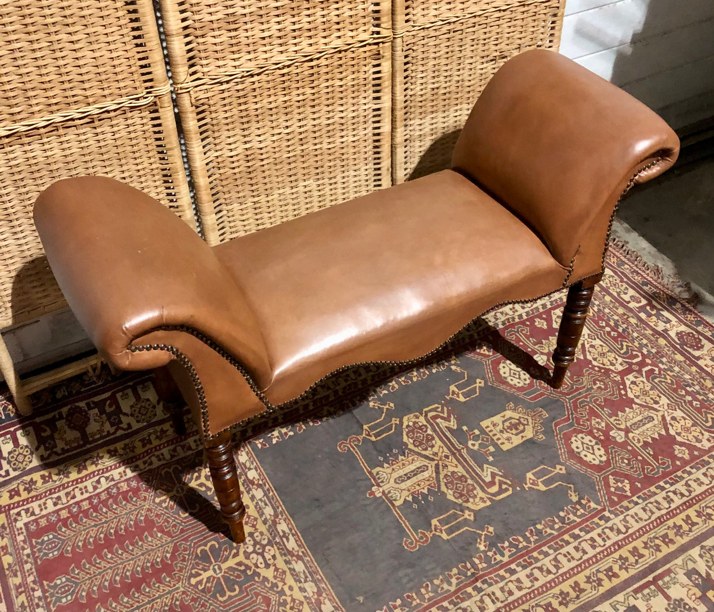 000550....Handsome Pair Of Edwardian Window Seats