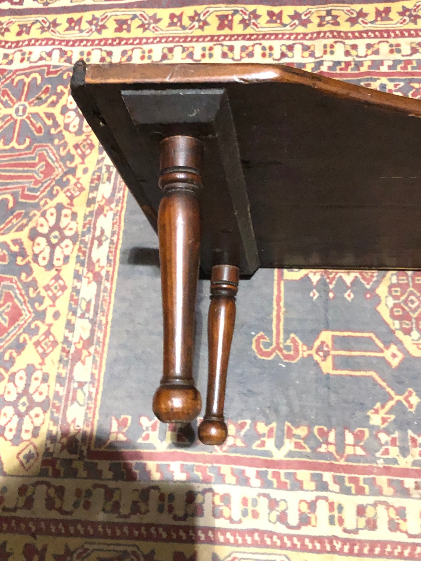 000544....Handsome Antique Mahogany Breakfast Tray ( sold )