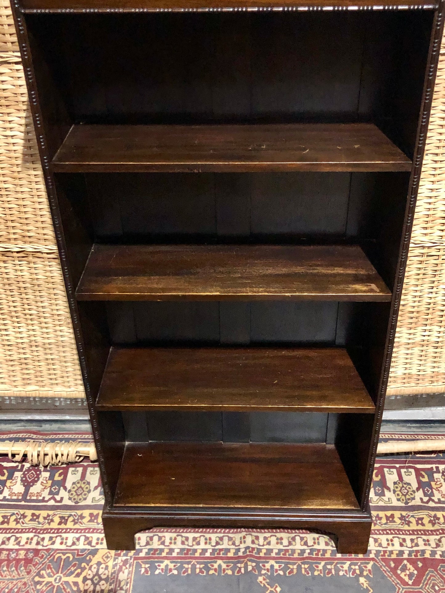 000539....Handsome Edwardian Mahogany Bookcase