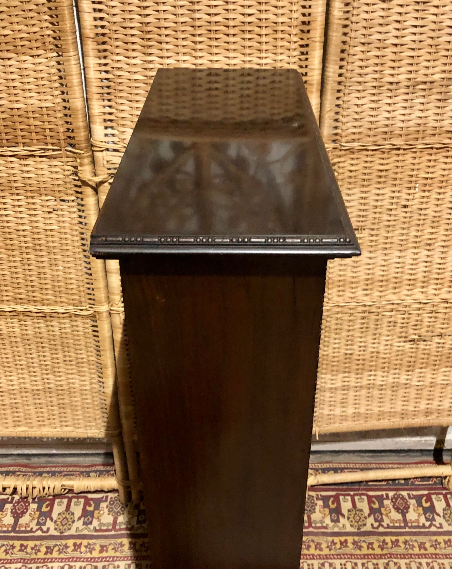 000539....Handsome Edwardian Mahogany Bookcase