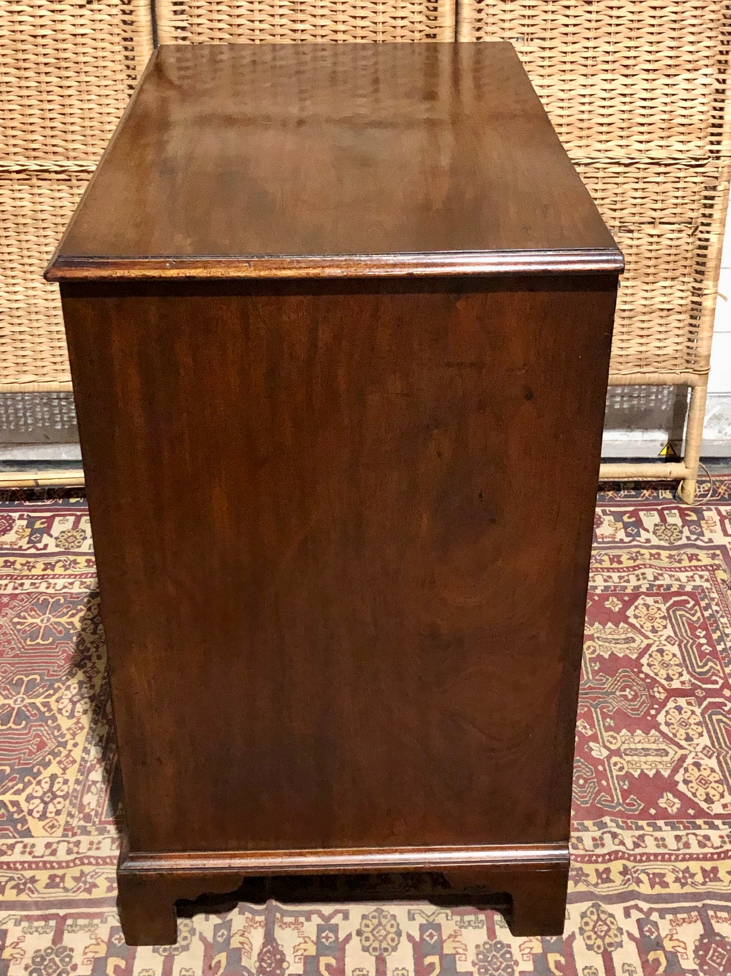 000533...Handsome Small Georgian Mahogany Chest Of Drawers ( sold )