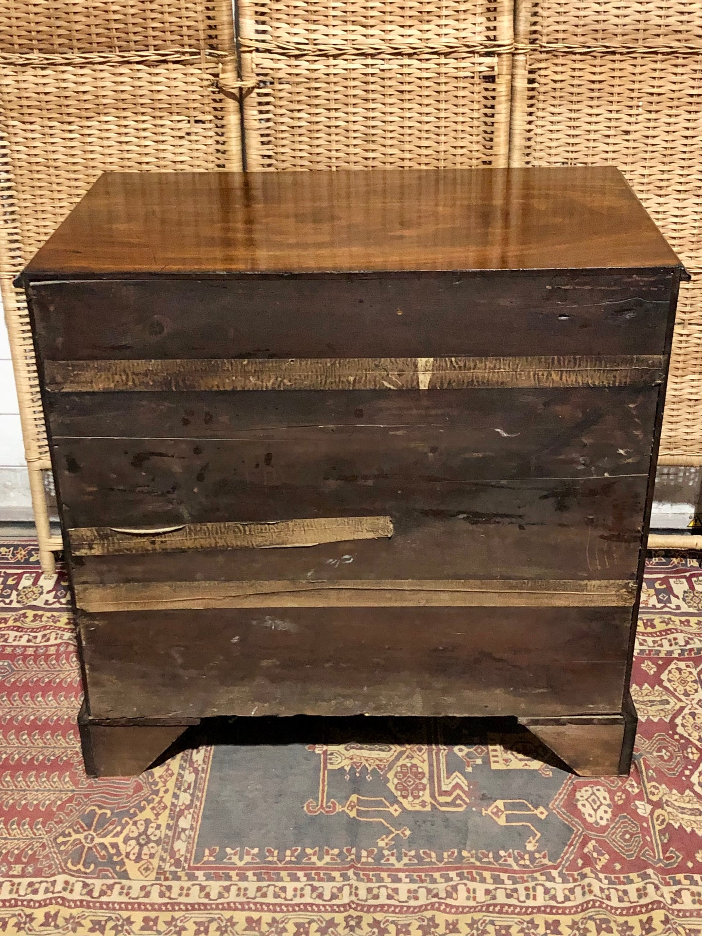 000533...Handsome Small Georgian Mahogany Chest Of Drawers ( sold )