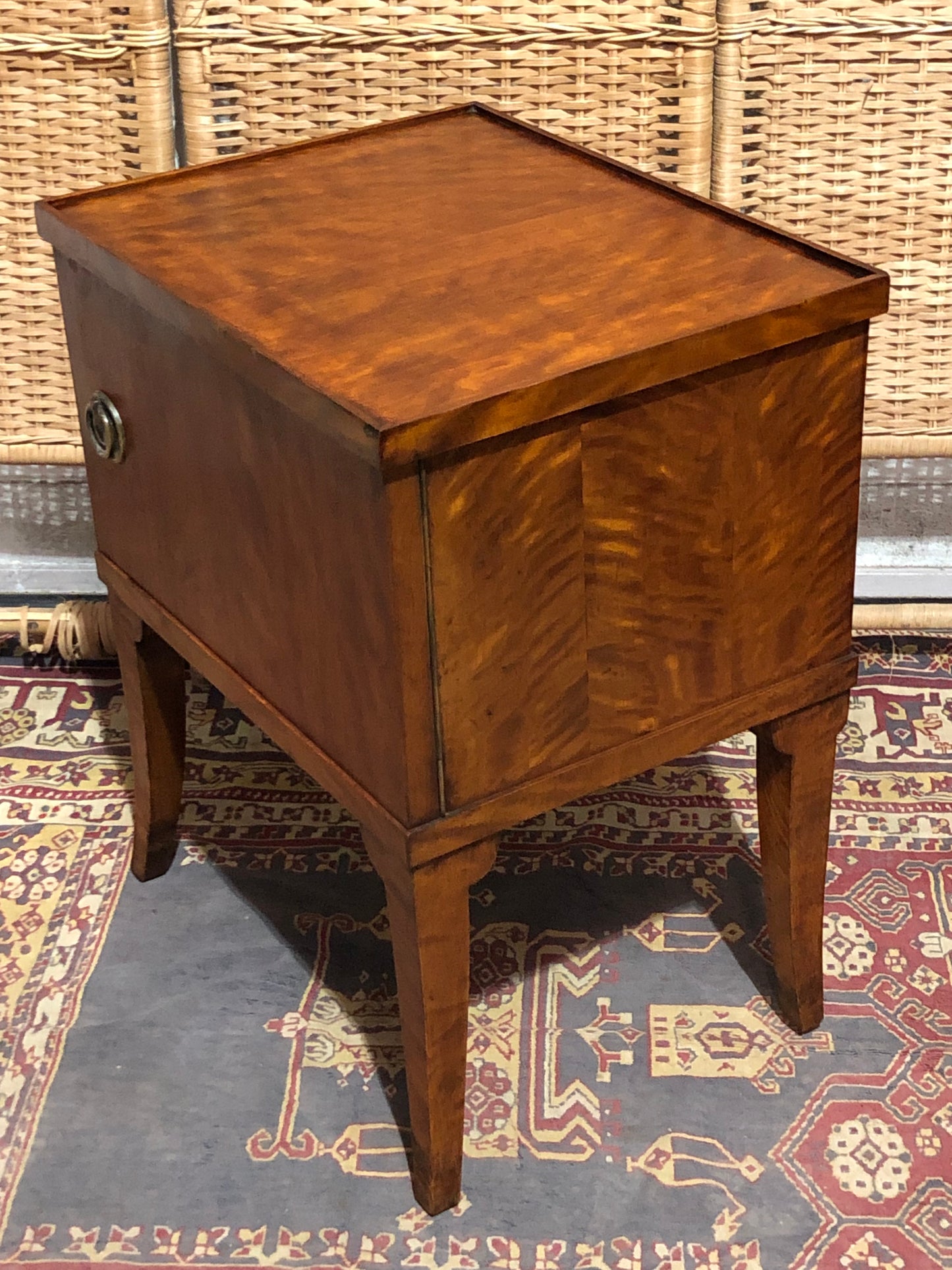 000532...Handsome Pair Of French Art Deco Bedside Tables. ( sold )