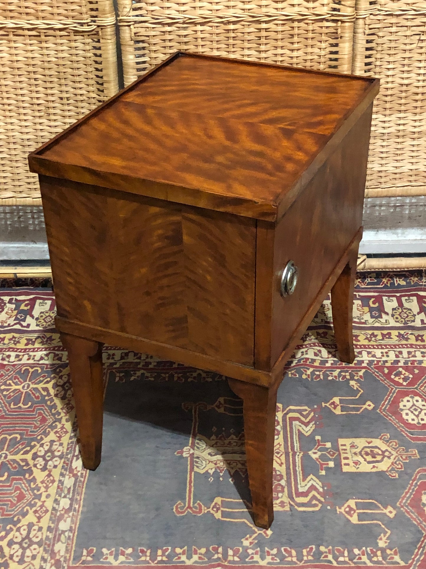 000532...Handsome Pair Of French Art Deco Bedside Tables. ( sold )