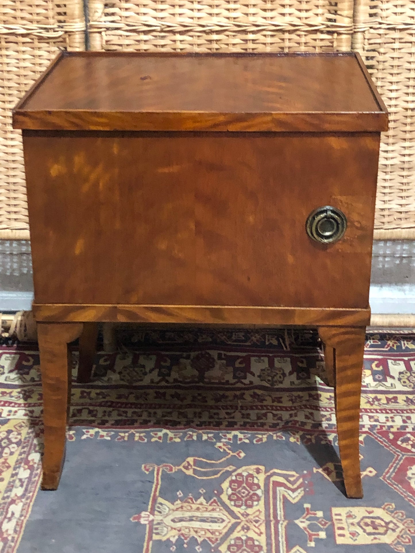 000532...Handsome Pair Of French Art Deco Bedside Tables. ( sold )