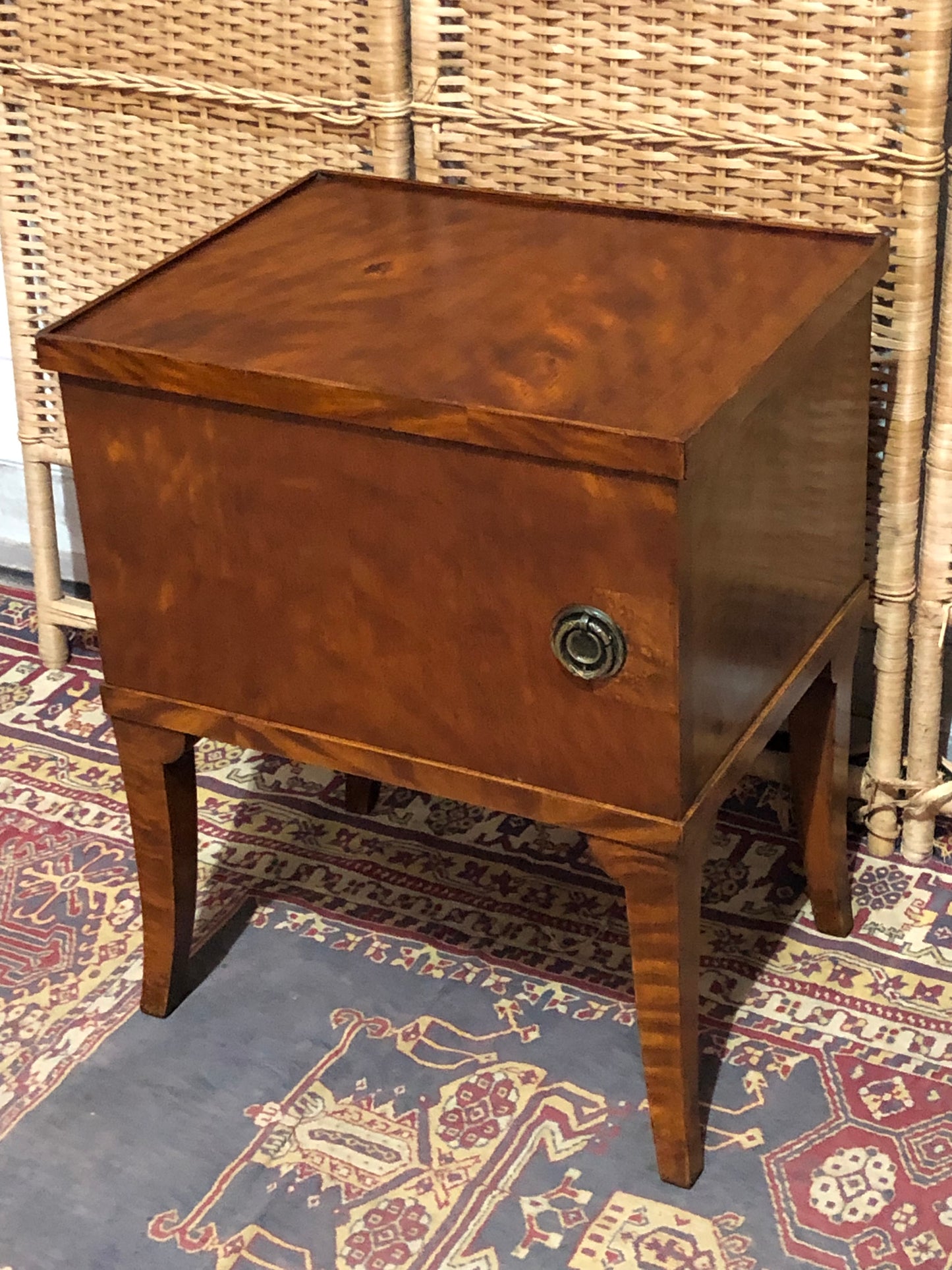 000532...Handsome Pair Of French Art Deco Bedside Tables. ( sold )