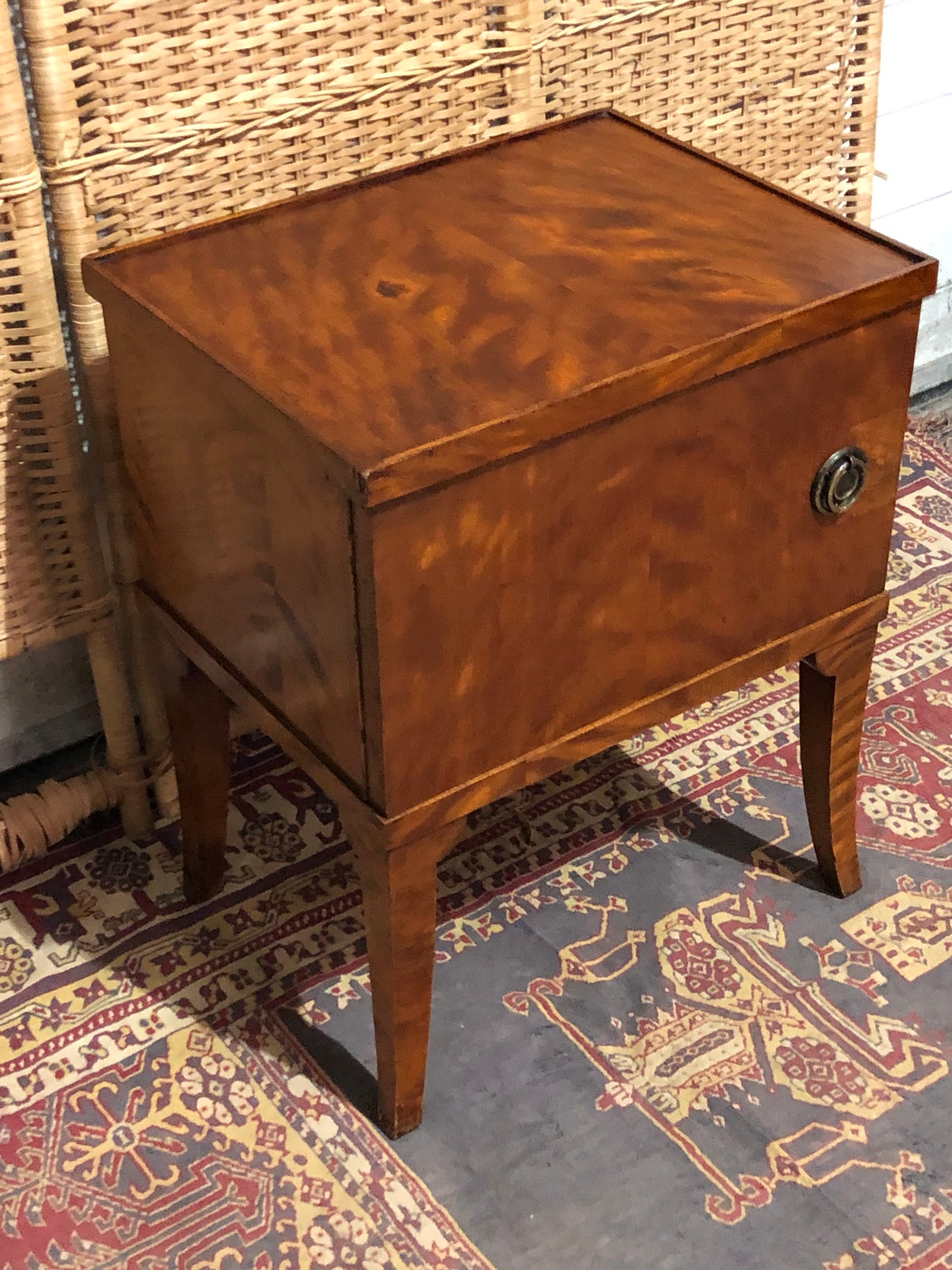 000532...Handsome Pair Of French Art Deco Bedside Tables. ( sold )