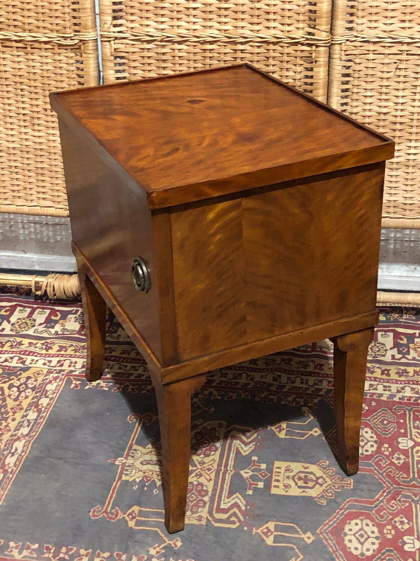 000532...Handsome Pair Of French Art Deco Bedside Tables. ( sold )