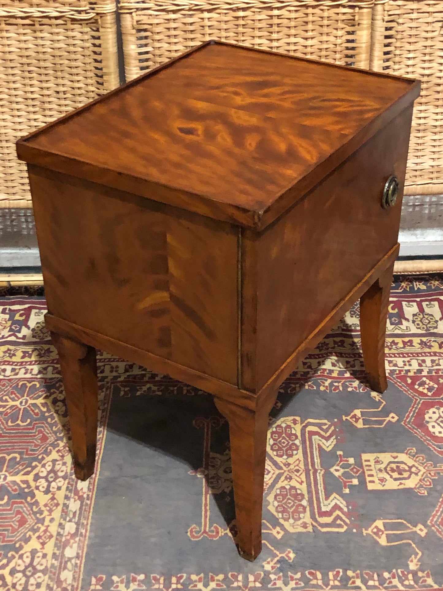 000532...Handsome Pair Of French Art Deco Bedside Tables. ( sold )