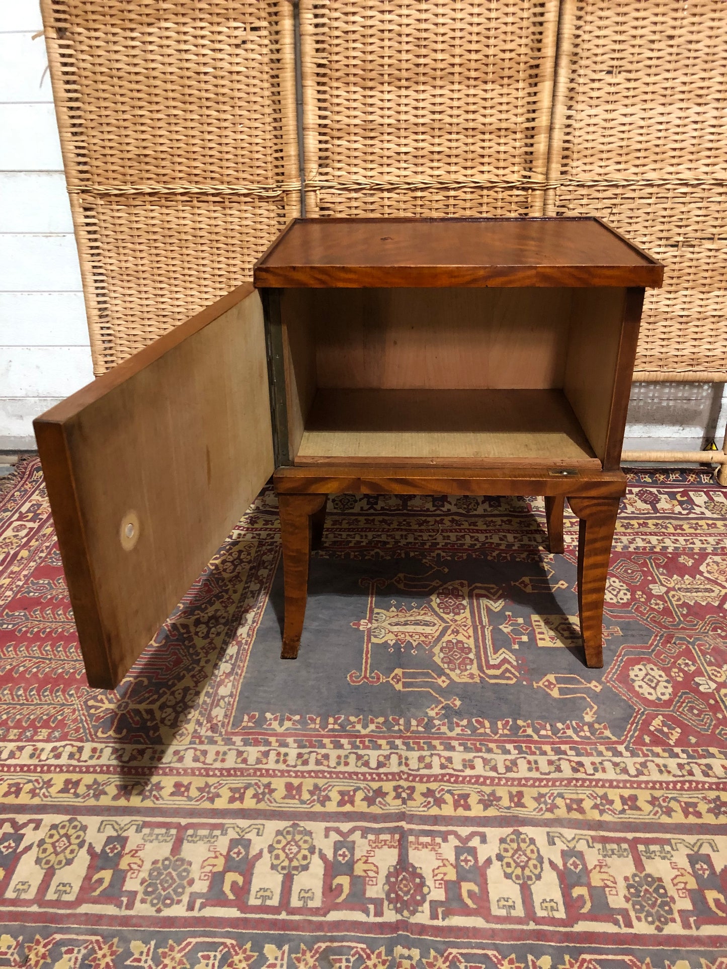 000532...Handsome Pair Of French Art Deco Bedside Tables. ( sold )