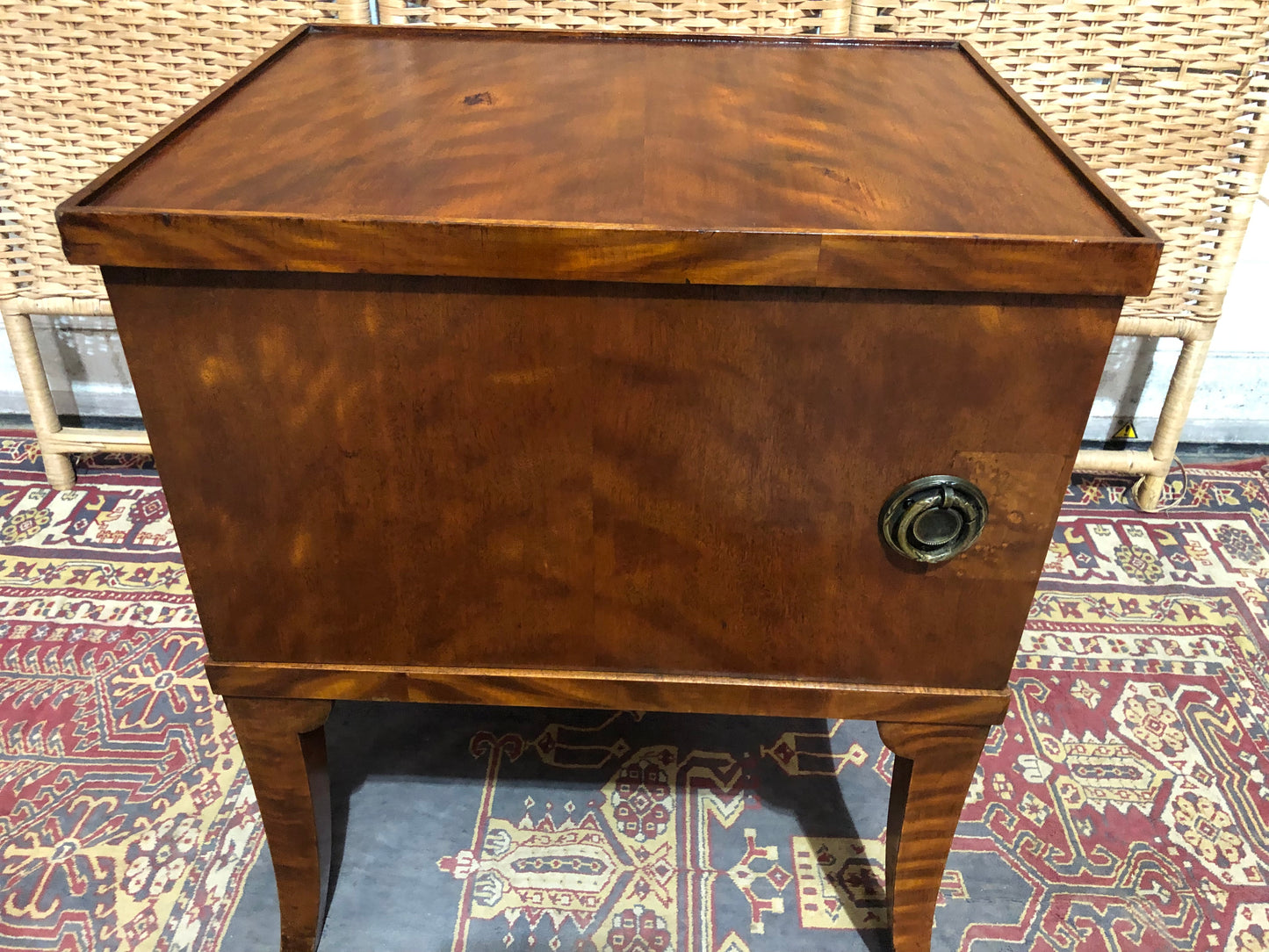 000532...Handsome Pair Of French Art Deco Bedside Tables. ( sold )
