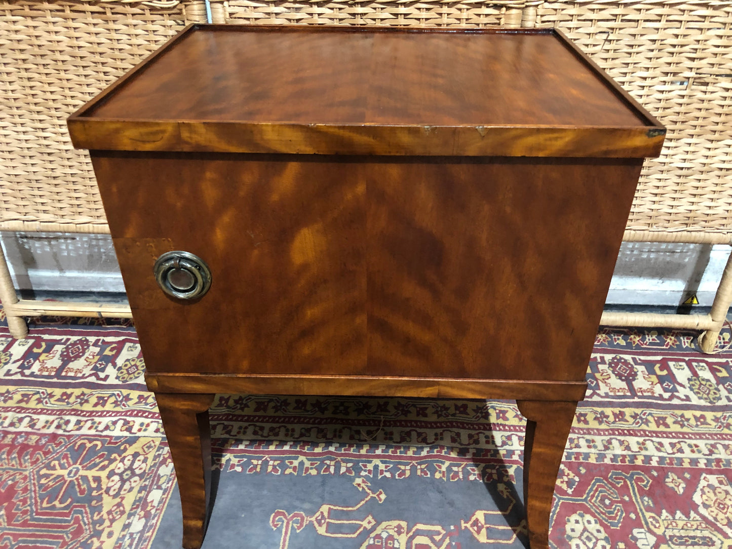 000532...Handsome Pair Of French Art Deco Bedside Tables. ( sold )