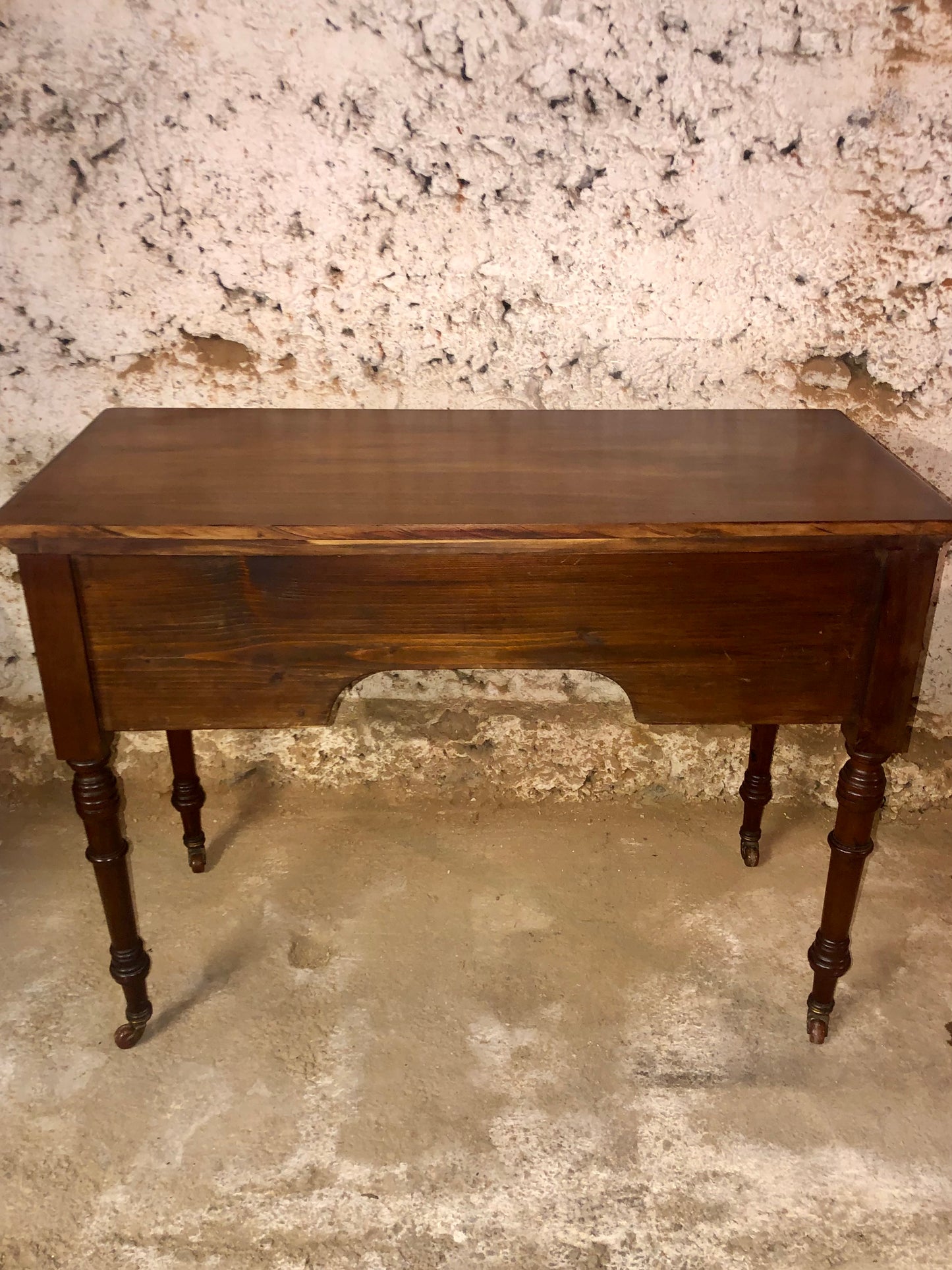 000528...Handsome Antique Mahogany Writing Or Dressing Table ( sold )