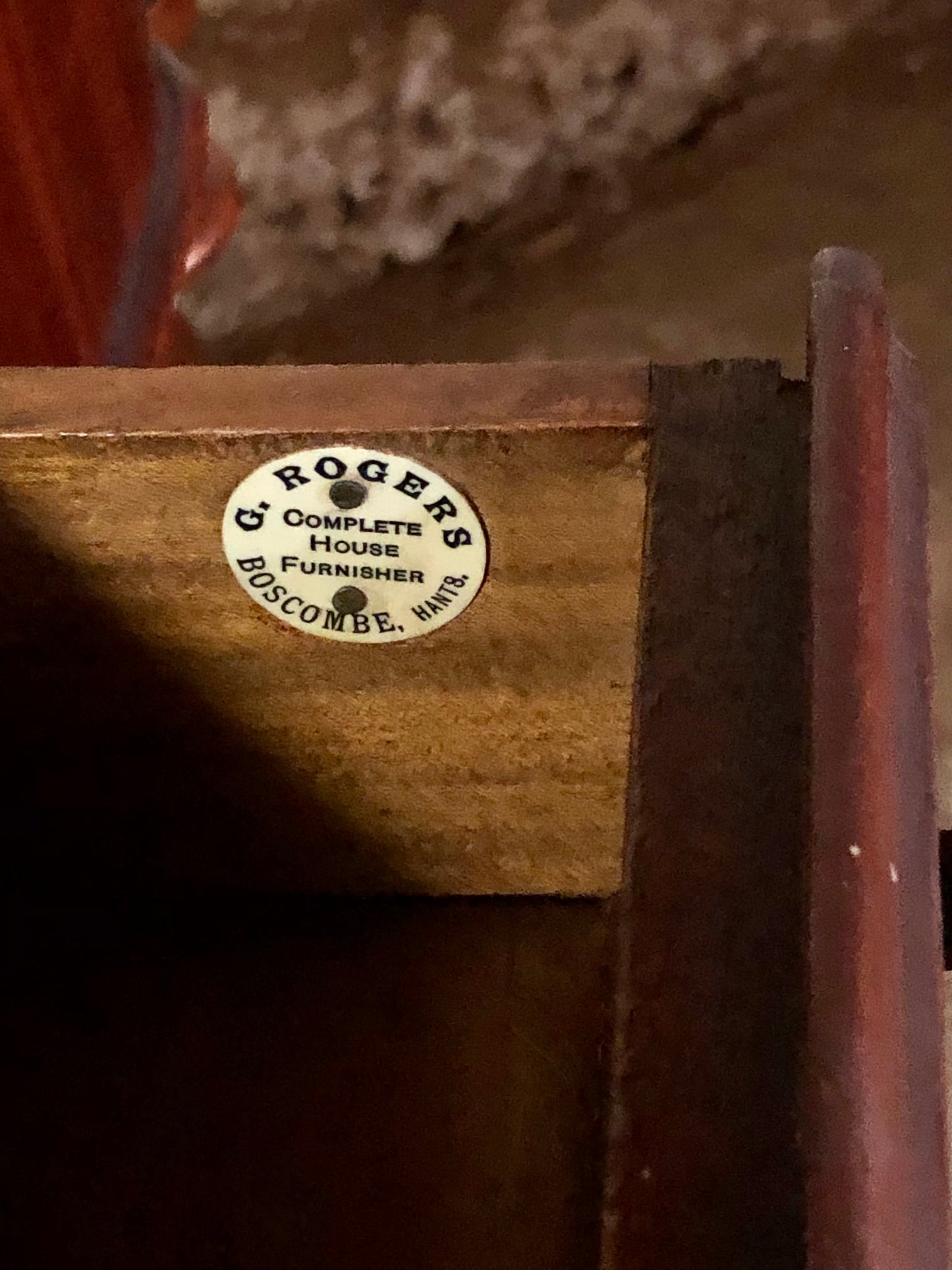 000527....Handsome Antique Mahogany Duchess Dessing Table.