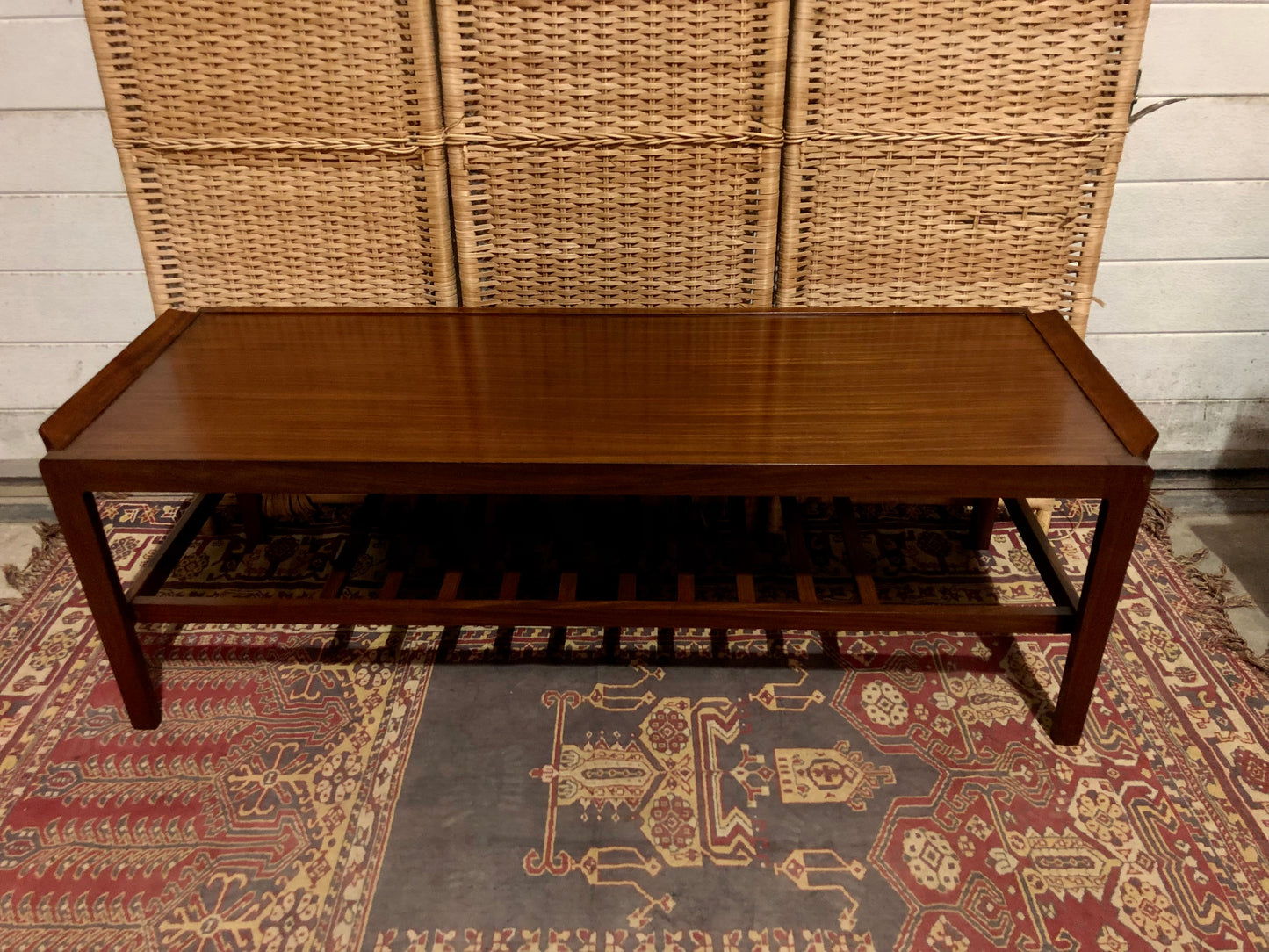 000526....Handsome Retro Teak Coffee Table