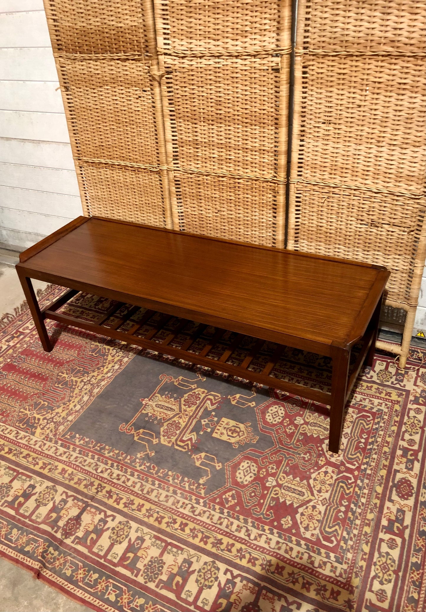 000526....Handsome Retro Teak Coffee Table