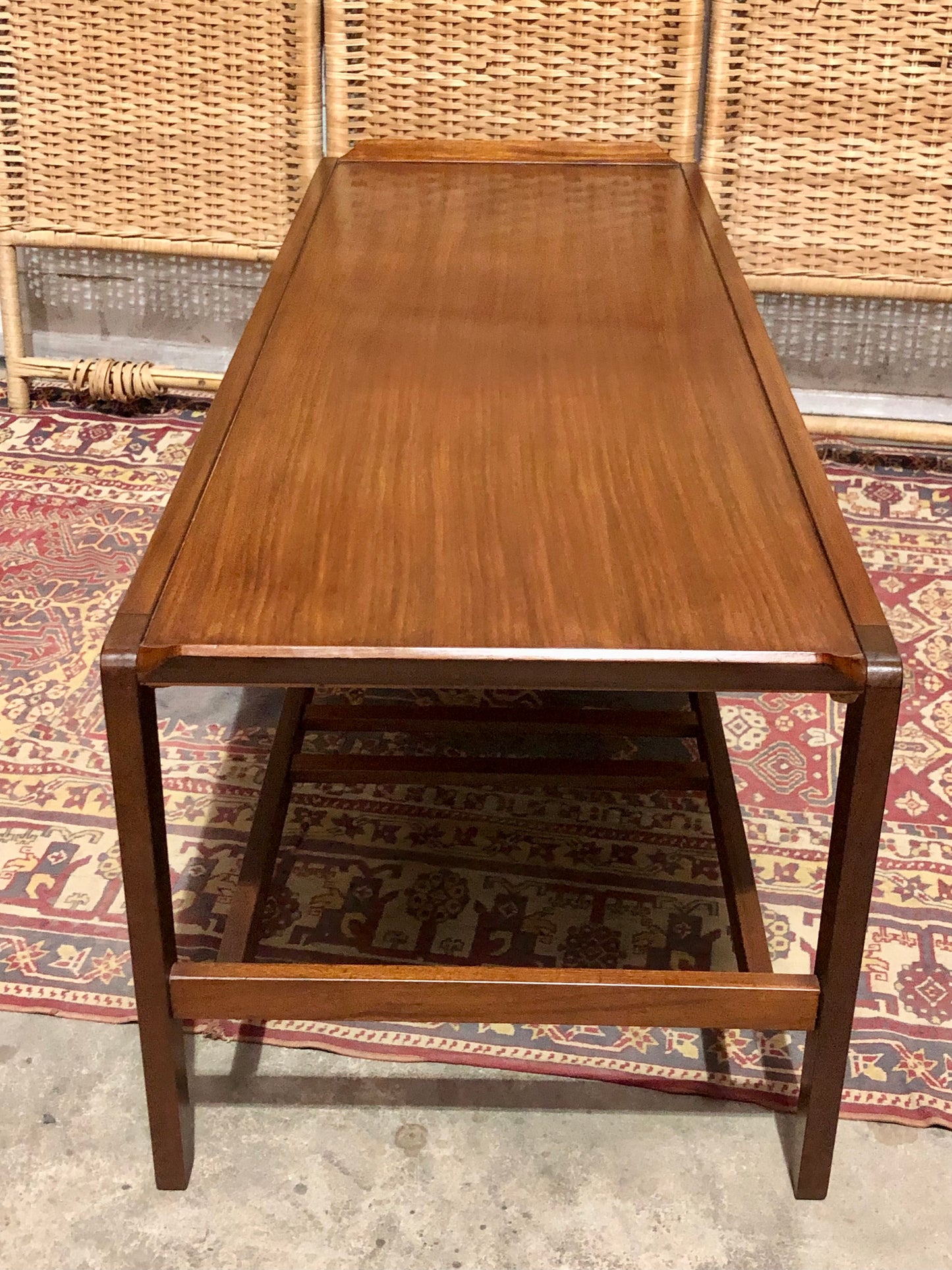 000526....Handsome Retro Teak Coffee Table