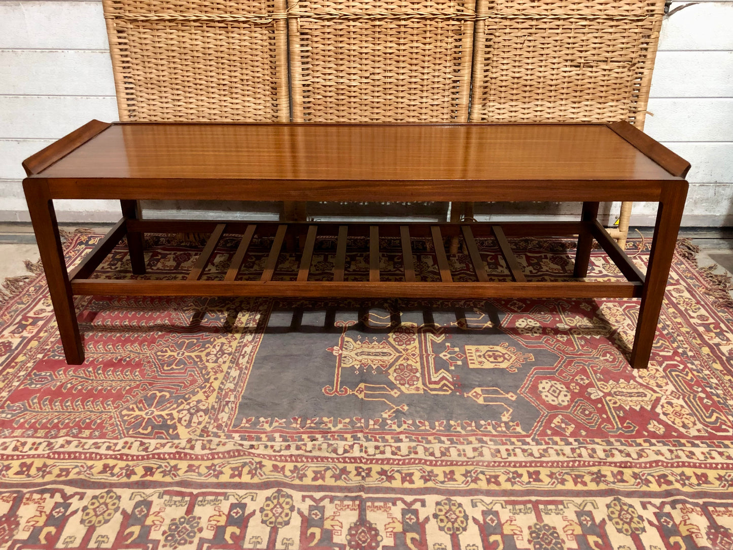 000526....Handsome Retro Teak Coffee Table