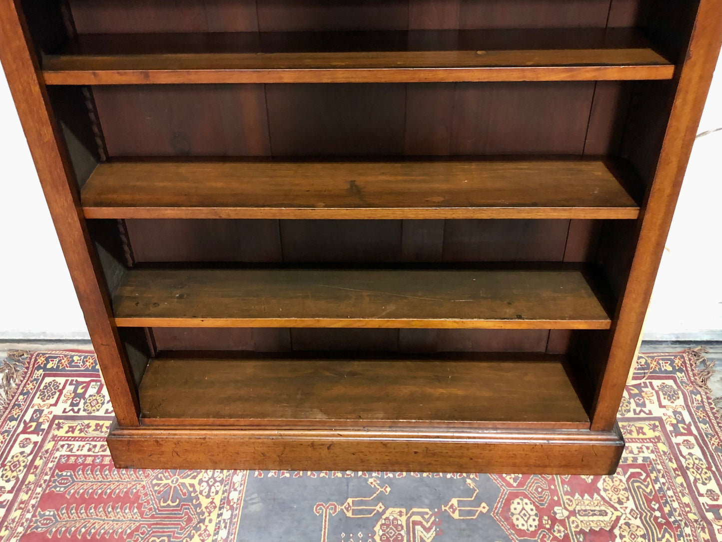 000524....Handsome Antique Walnut Bookcase