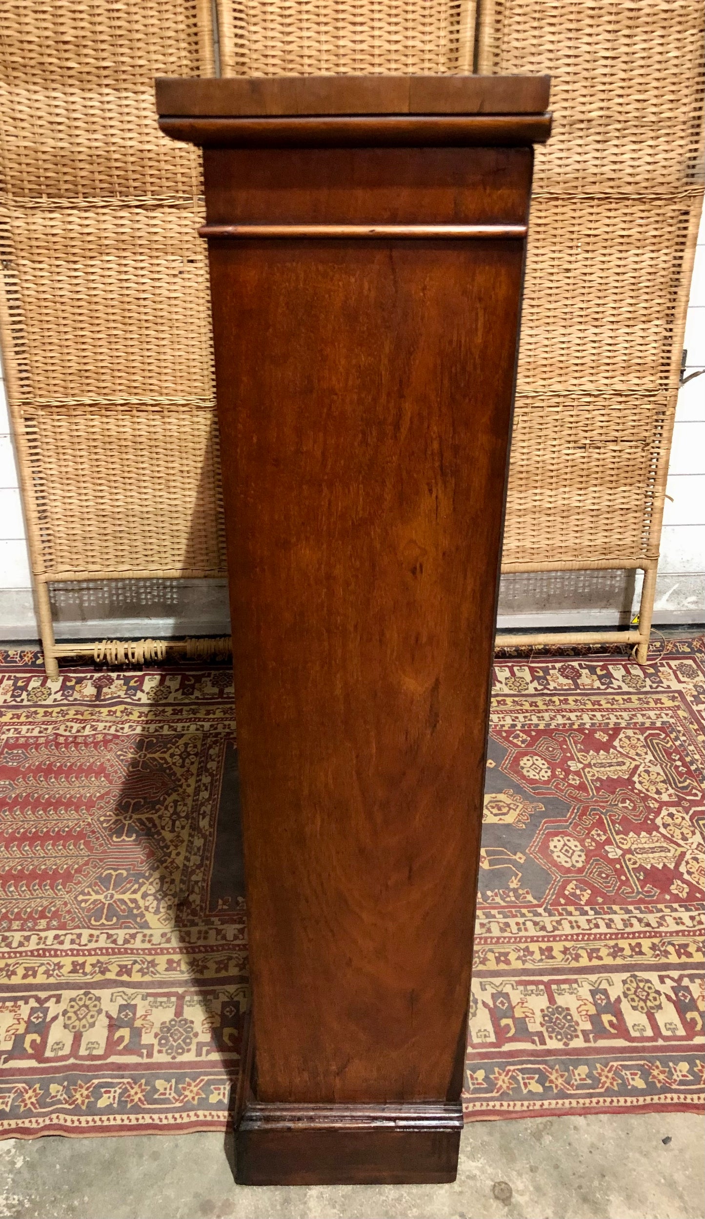000524....Handsome Antique Walnut Bookcase
