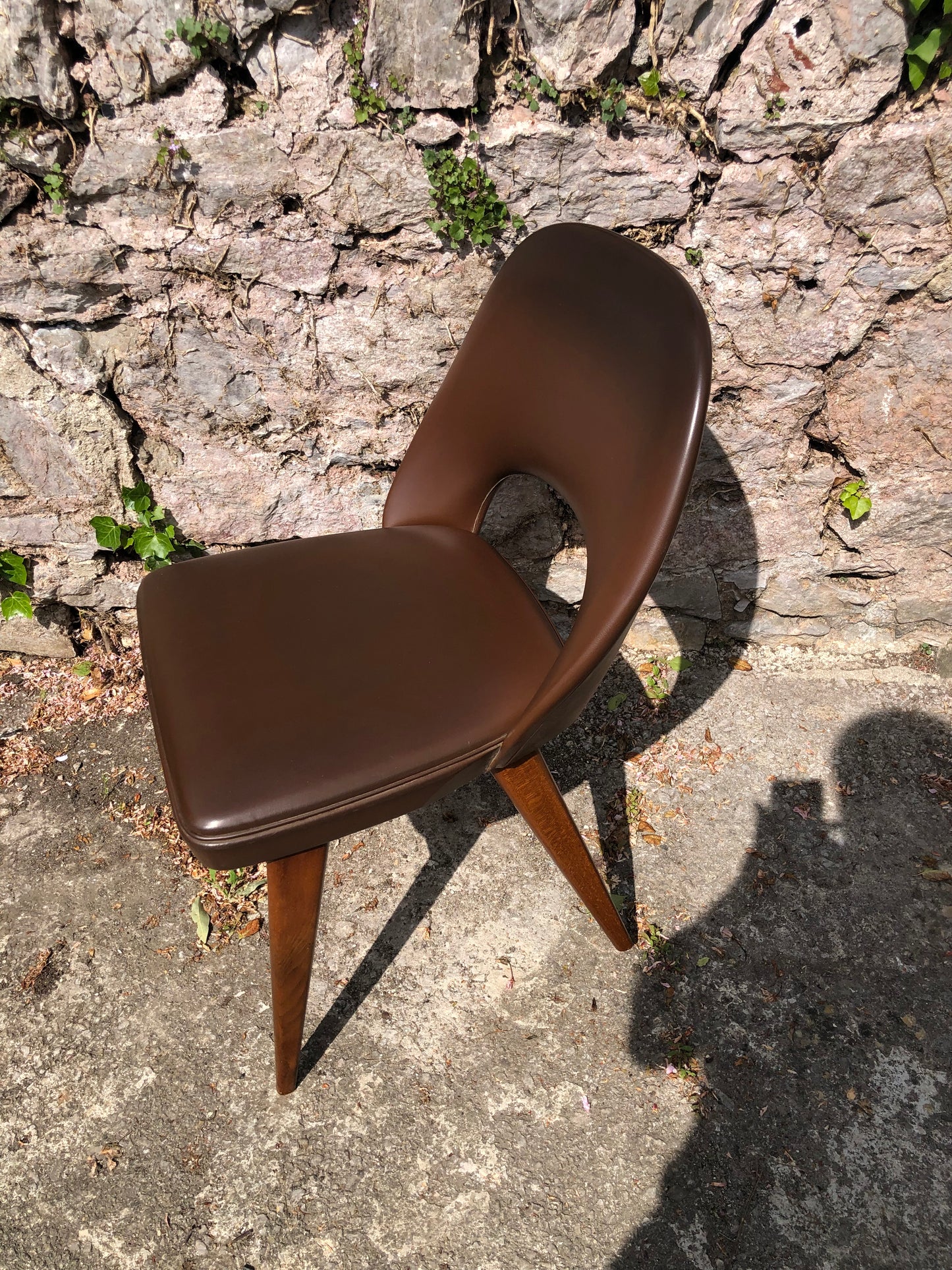 000522...Handsome Set Of Four Retro Ben Dining Chairs (Sold)