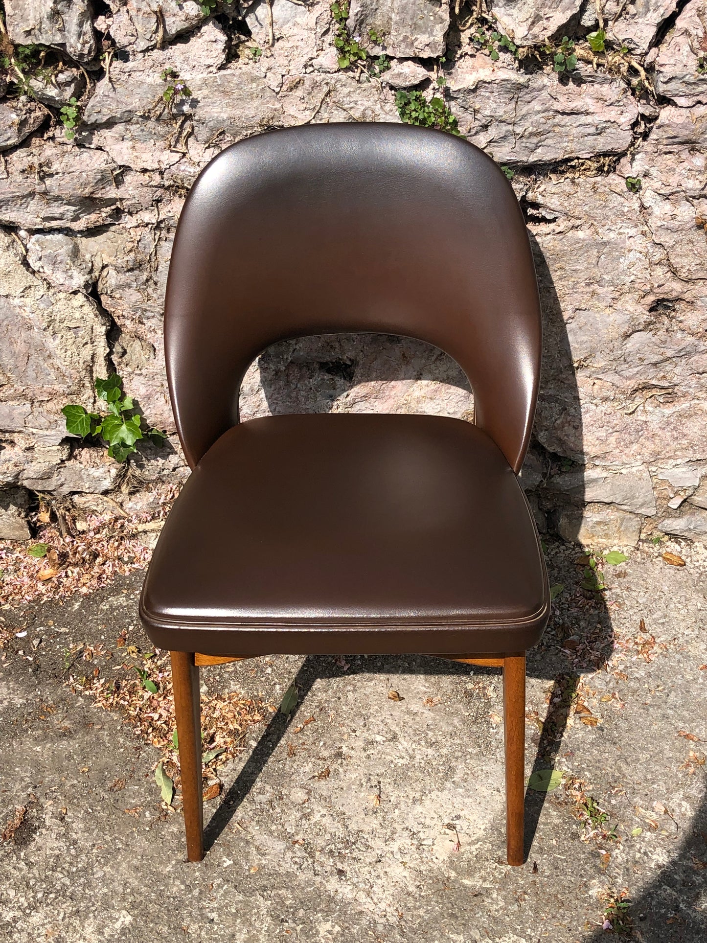 000522...Handsome Set Of Four Retro Ben Dining Chairs (Sold)