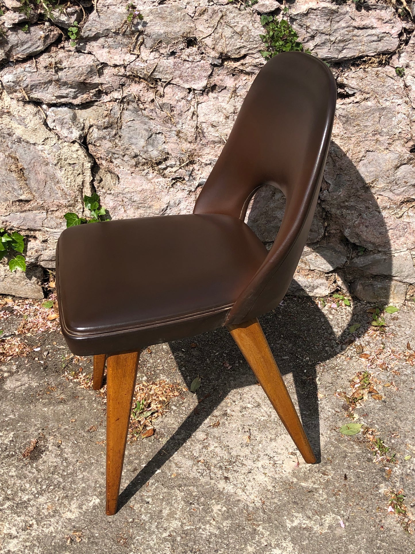 000522...Handsome Set Of Four Retro Ben Dining Chairs (Sold)