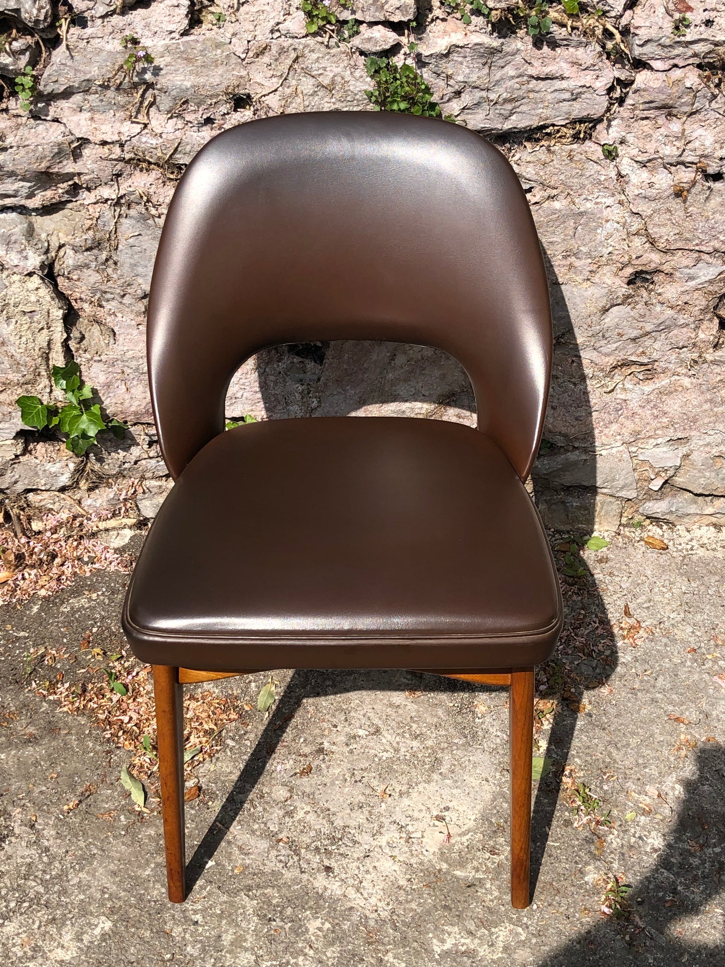 000522...Handsome Set Of Four Retro Ben Dining Chairs (Sold)