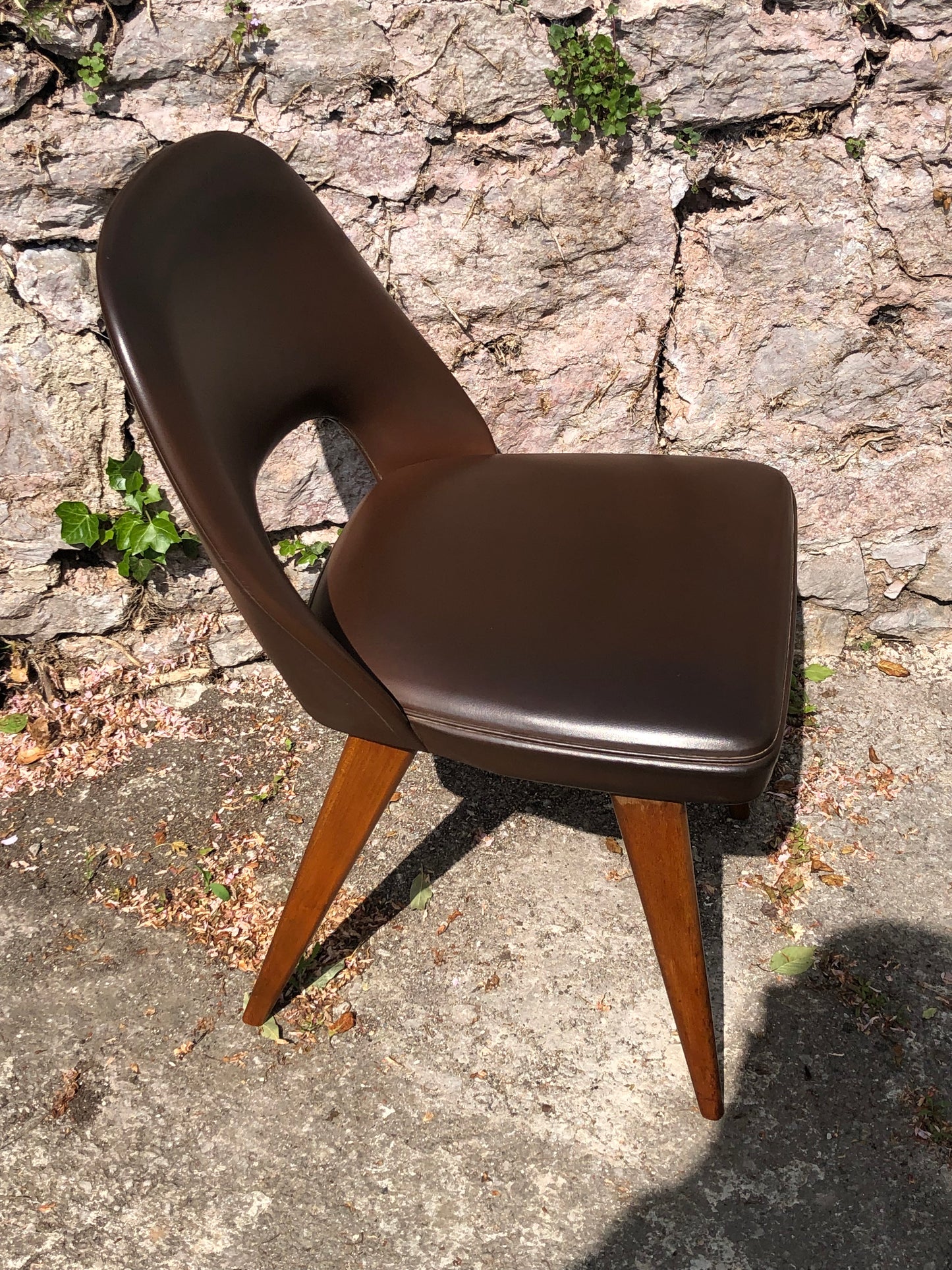 000522...Handsome Set Of Four Retro Ben Dining Chairs (Sold)