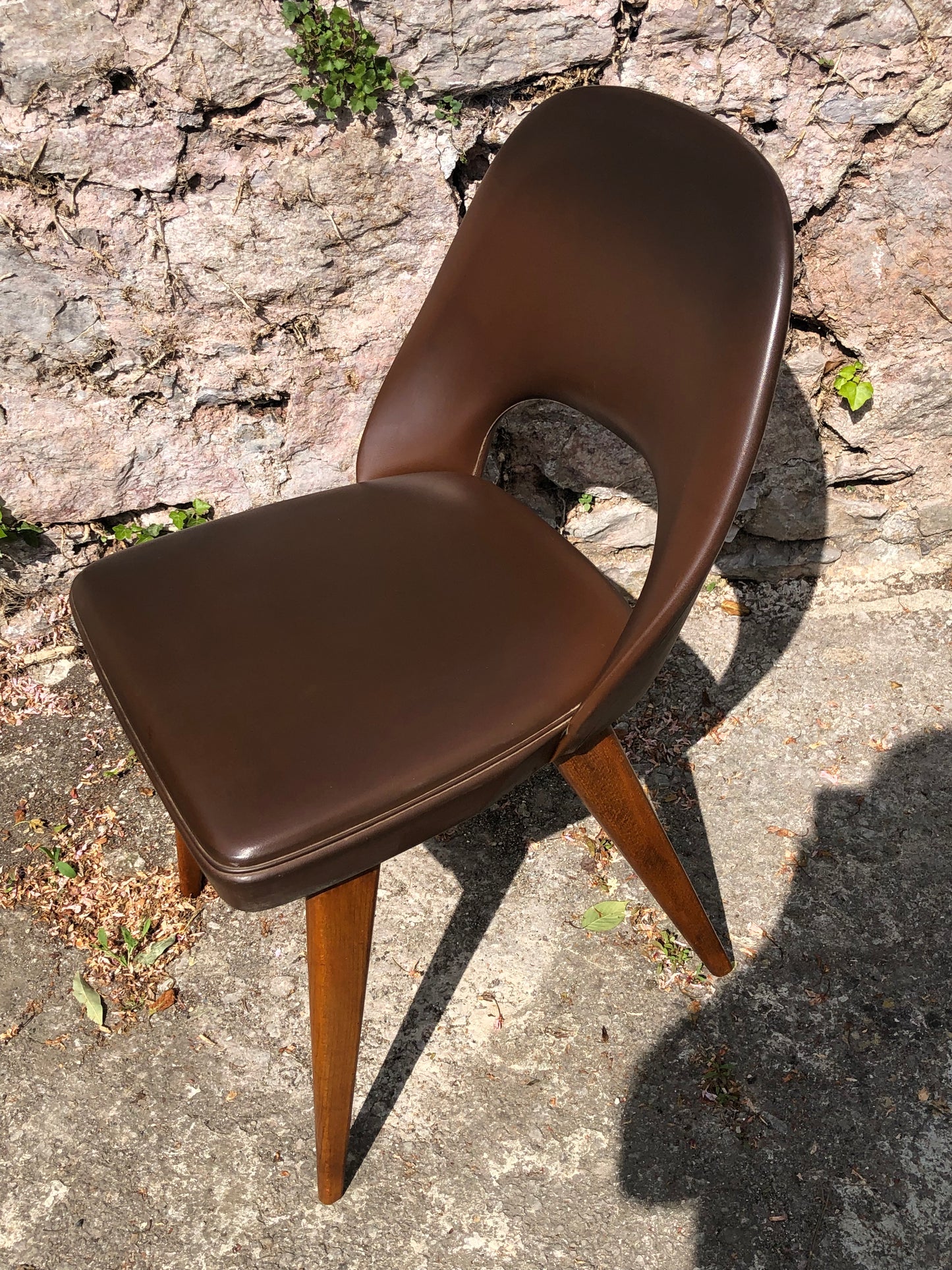 000522...Handsome Set Of Four Retro Ben Dining Chairs (Sold)