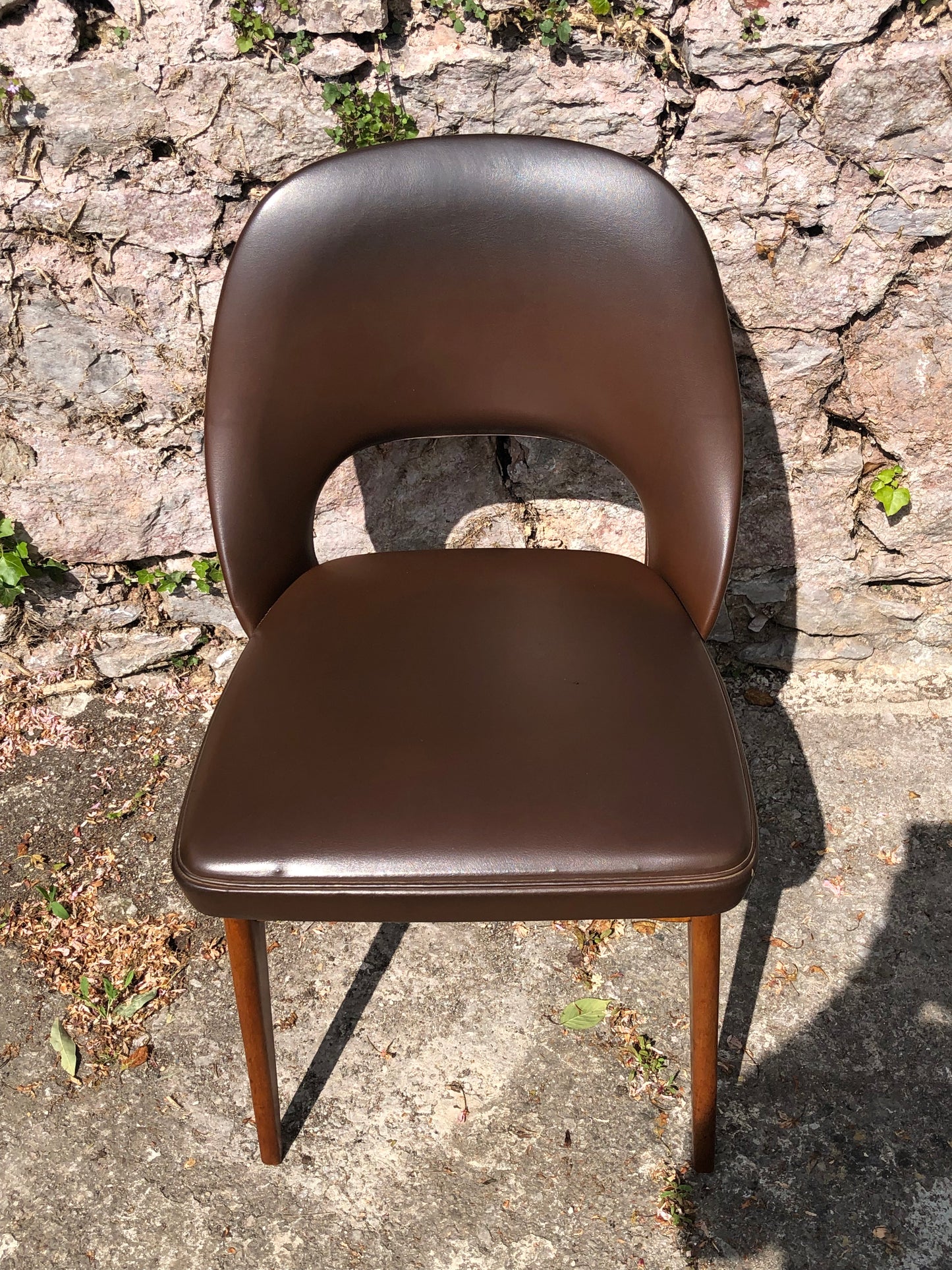000522...Handsome Set Of Four Retro Ben Dining Chairs (Sold)