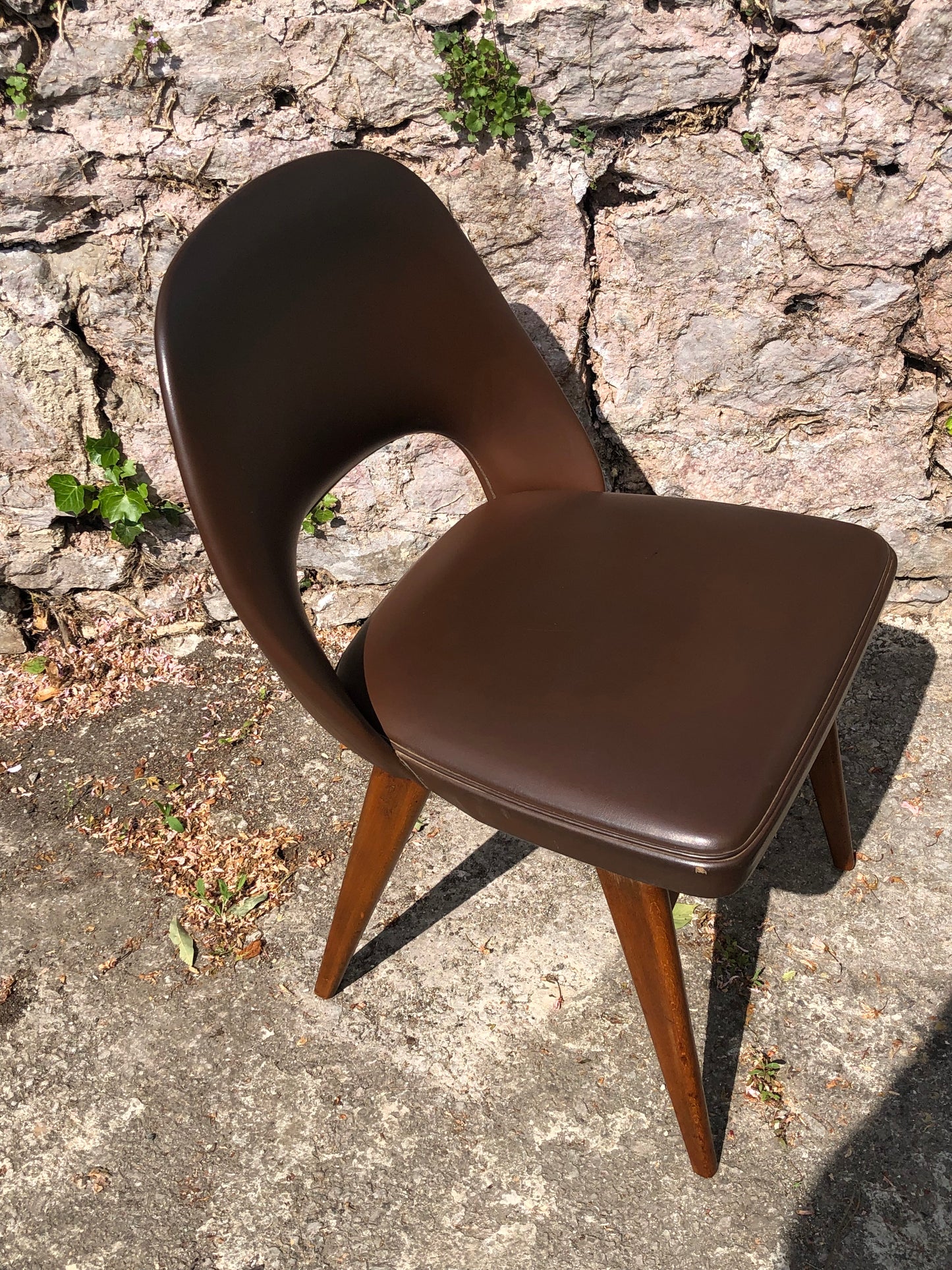 000522...Handsome Set Of Four Retro Ben Dining Chairs (Sold)