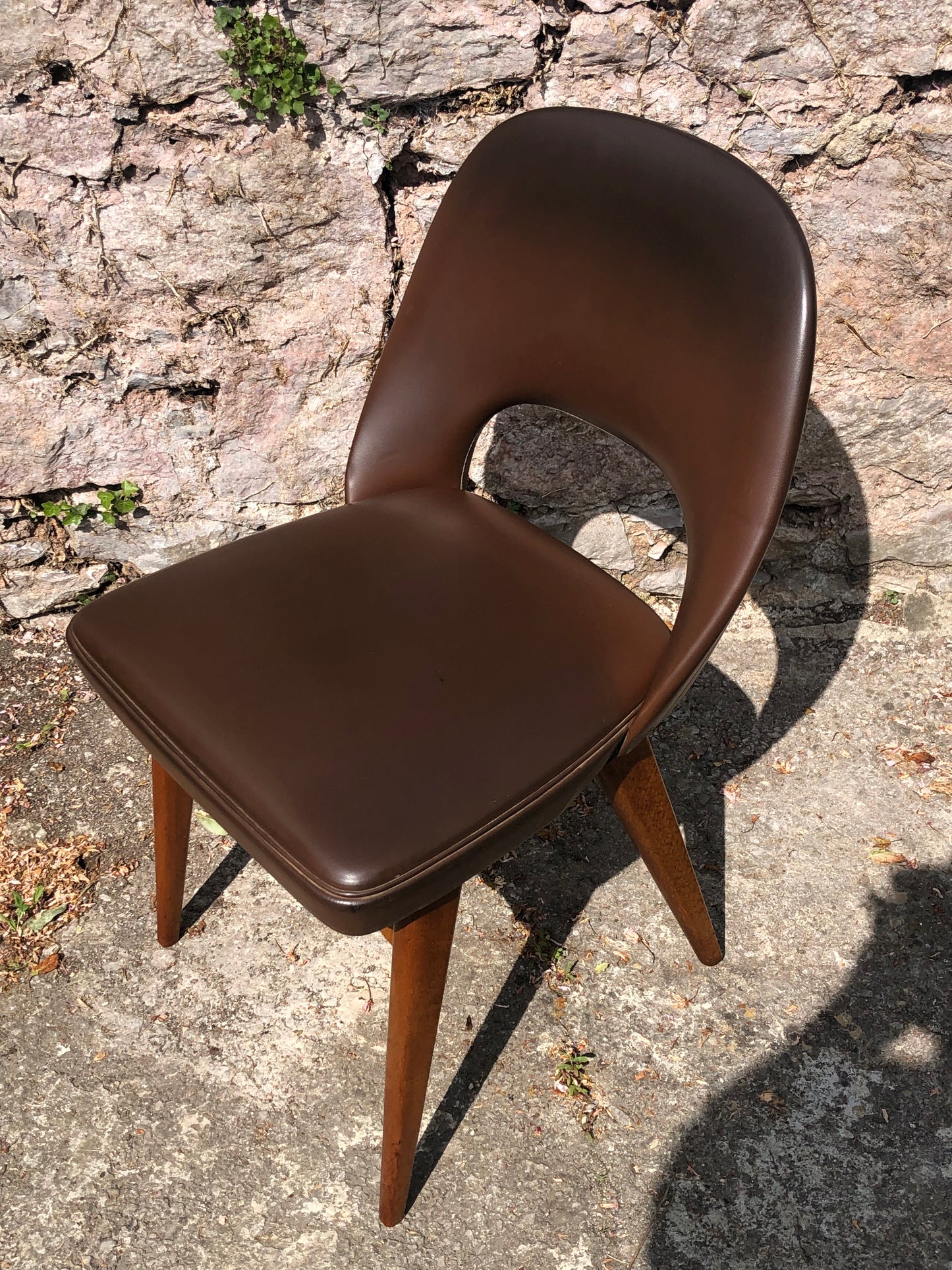 000522...Handsome Set Of Four Retro Ben Dining Chairs (Sold)