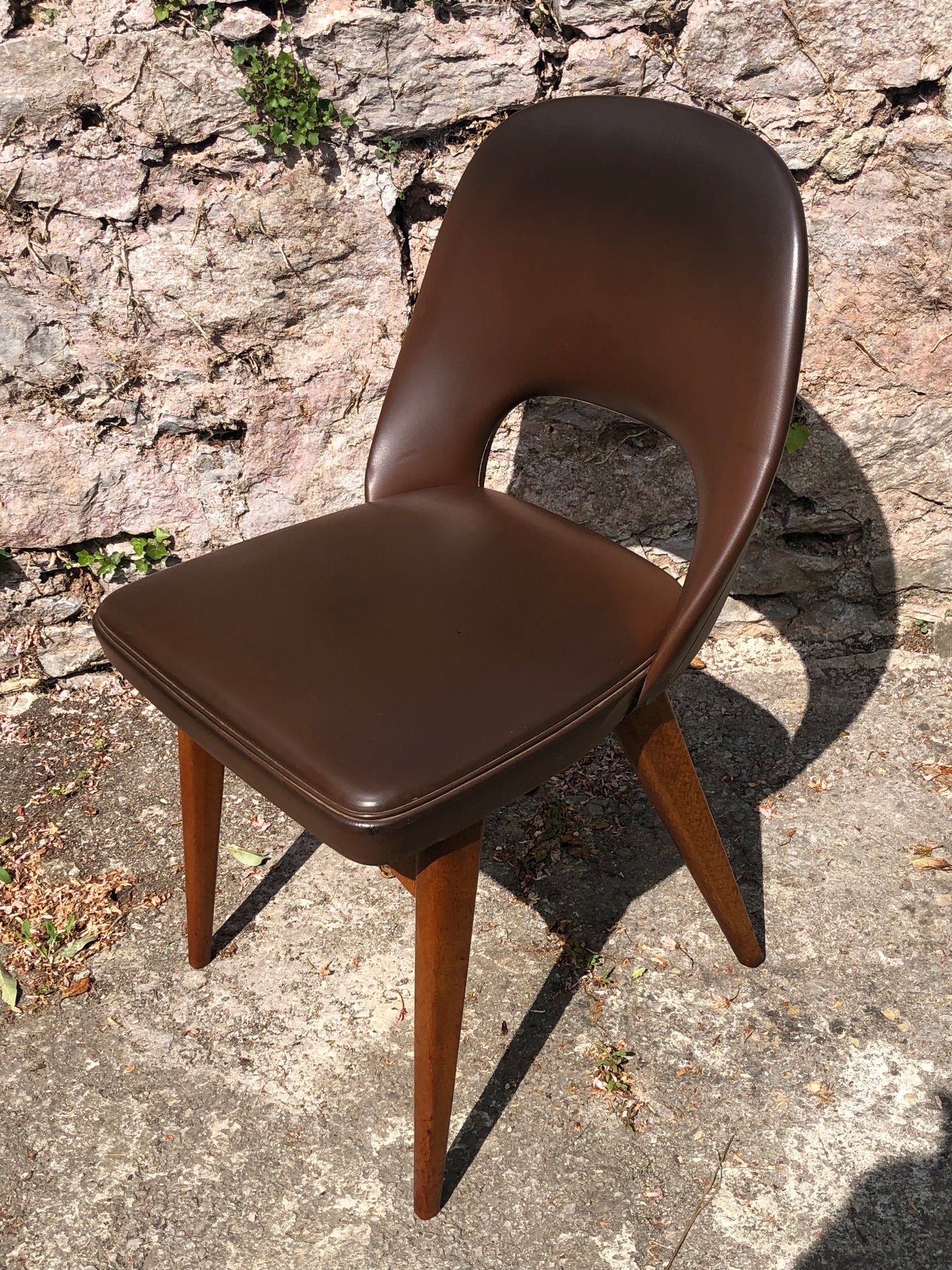 000522...Handsome Set Of Four Retro Ben Dining Chairs (Sold)