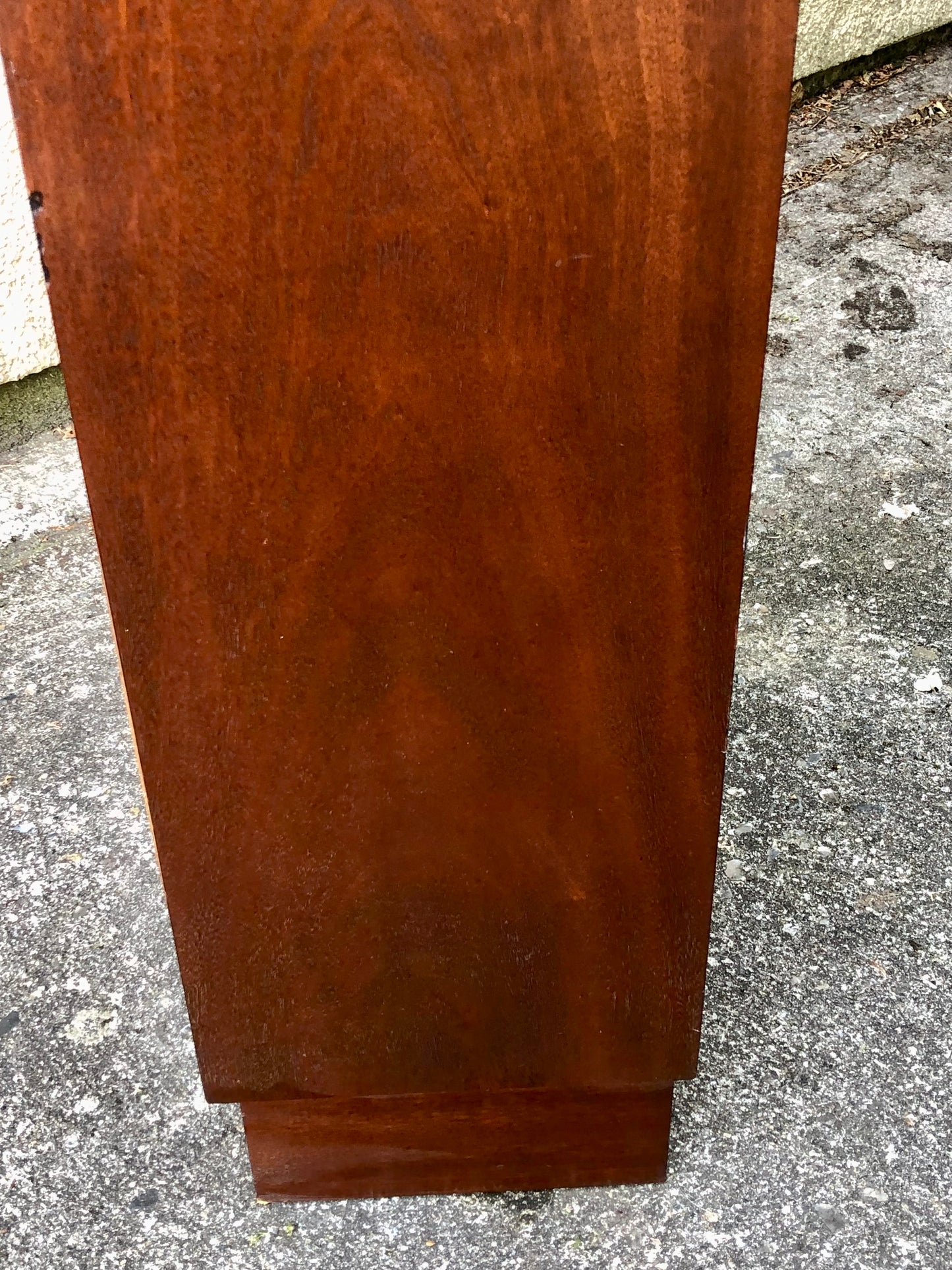 000520....Handsome Vintage Mahogany Bookcase